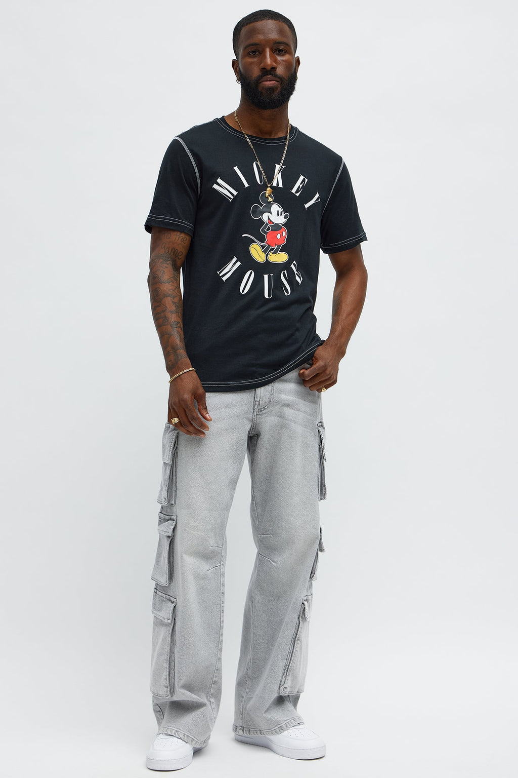 Disney Mickey Club Member Short Sleeve Tee - Black