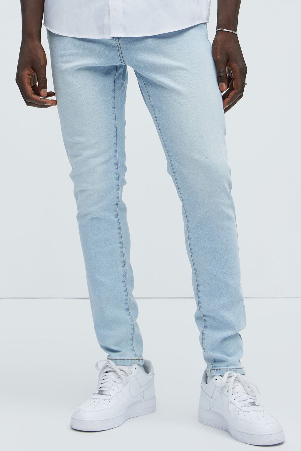 Cornell Skinny Jeans - Light Blue Wash