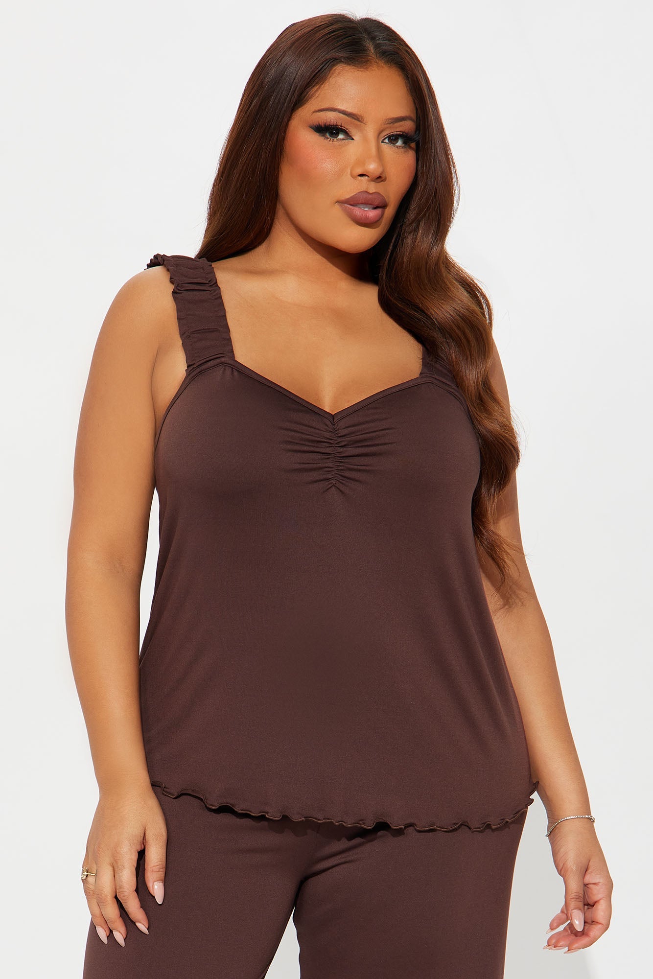 All A Dream PJ Pant Set - Chocolate