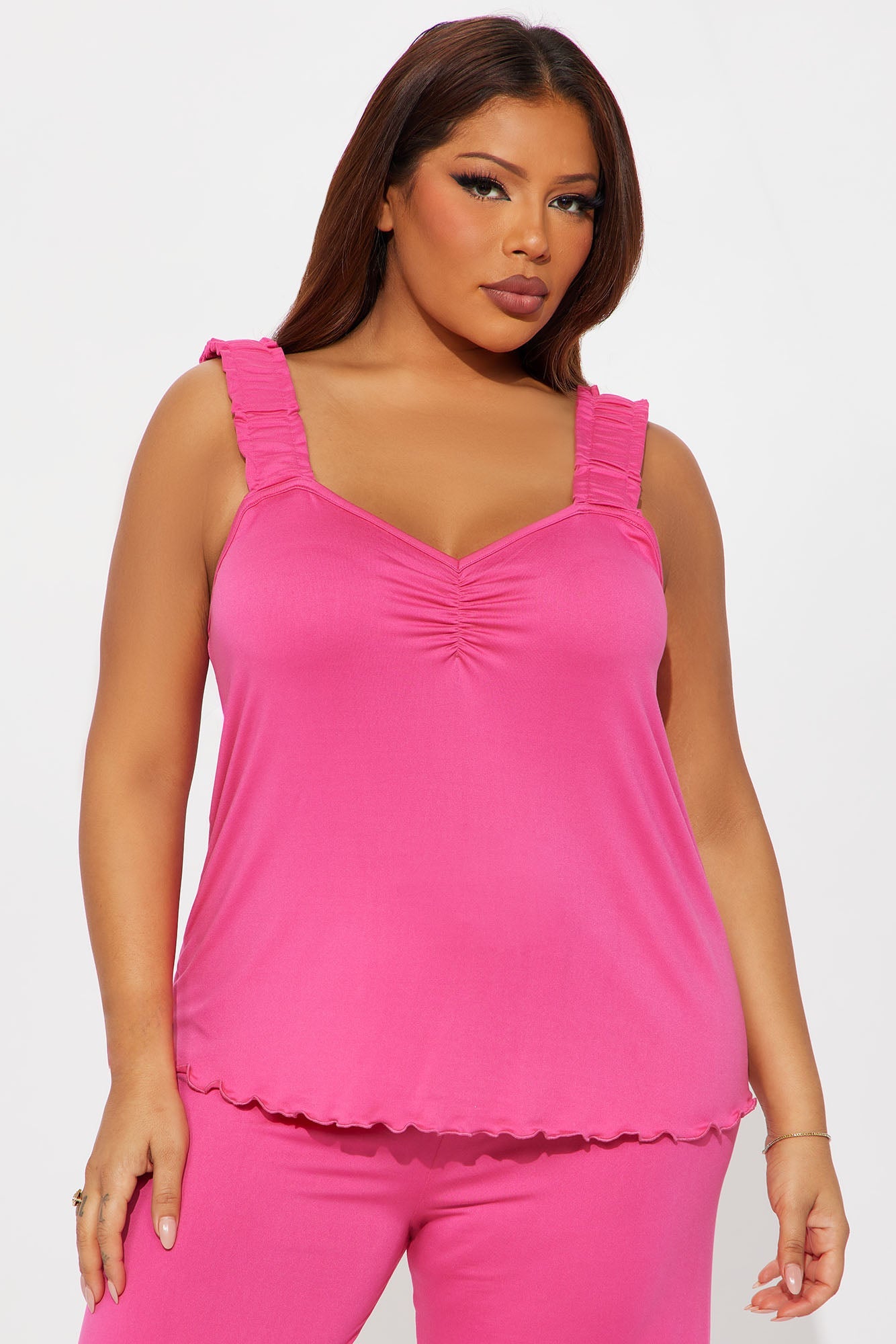 All A Dream PJ Pant Set - Hot Pink