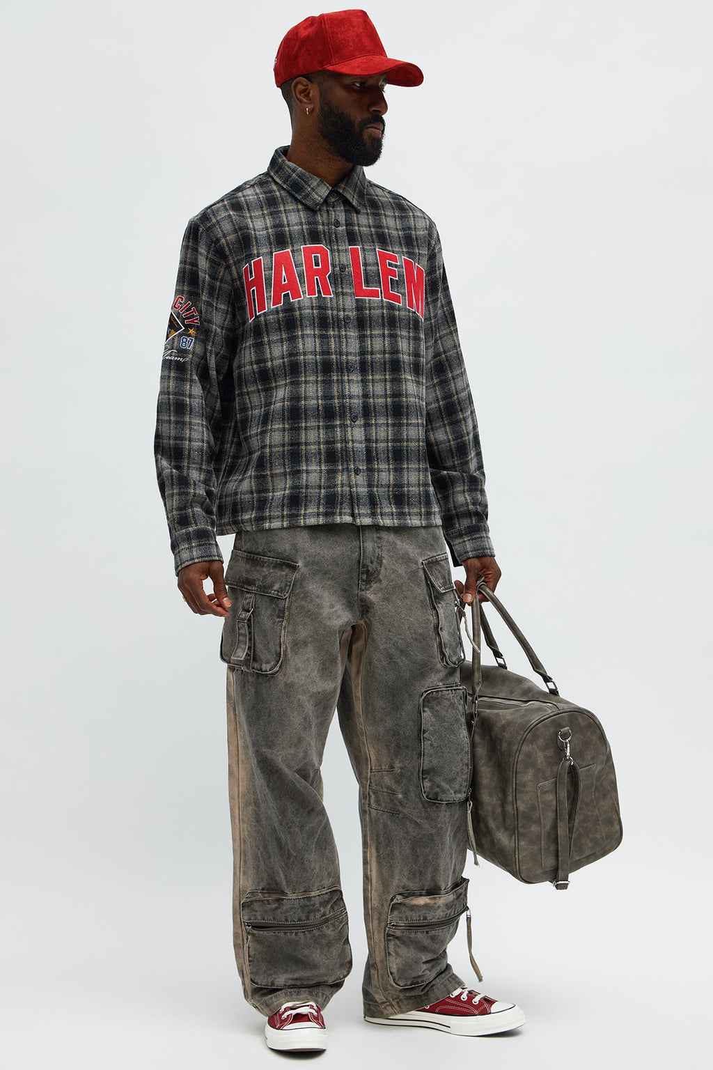 Baggy Go Now Cargo Pant - Grey