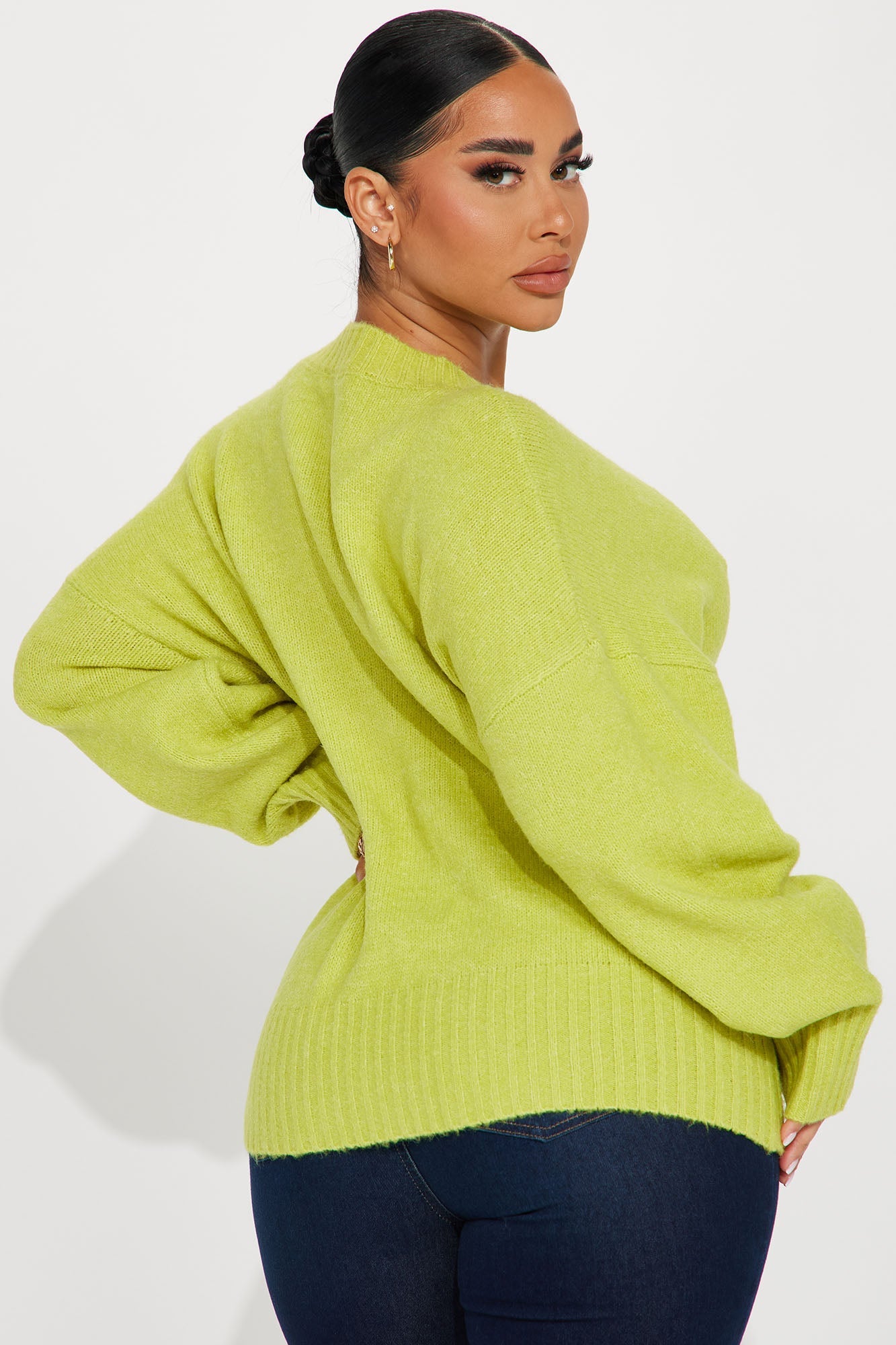 Laylin Sweater - Lime
