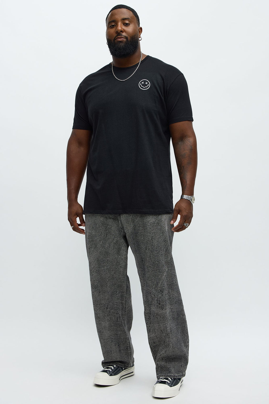 No Bad Vibes Forever Short Sleeve Tee - Black