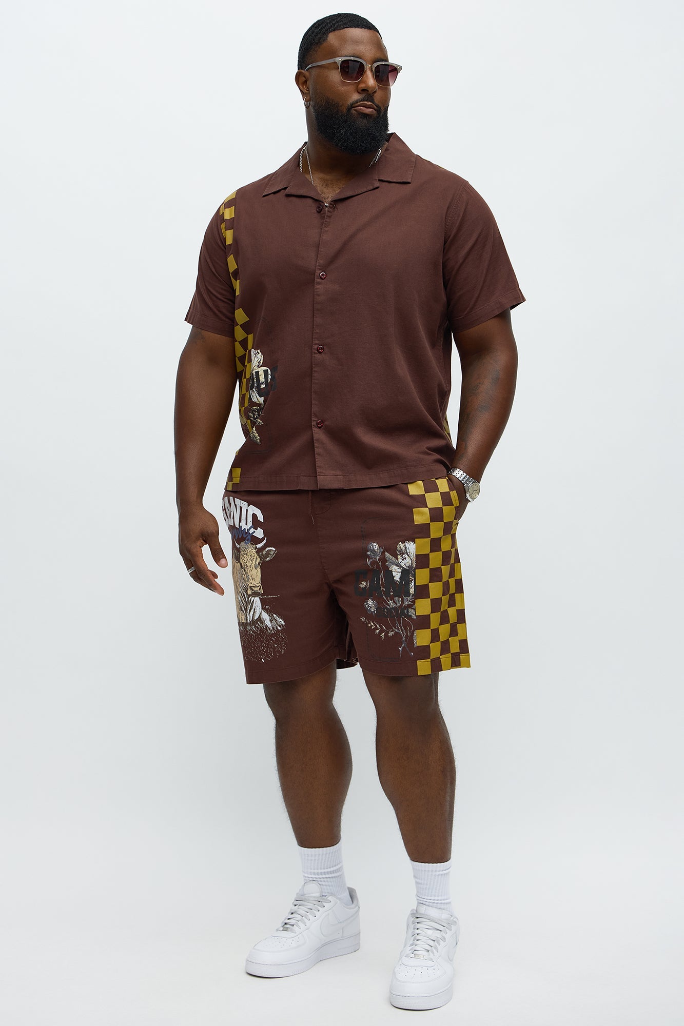 Groves Relaxed Drawstring Shorts - Dark Brown