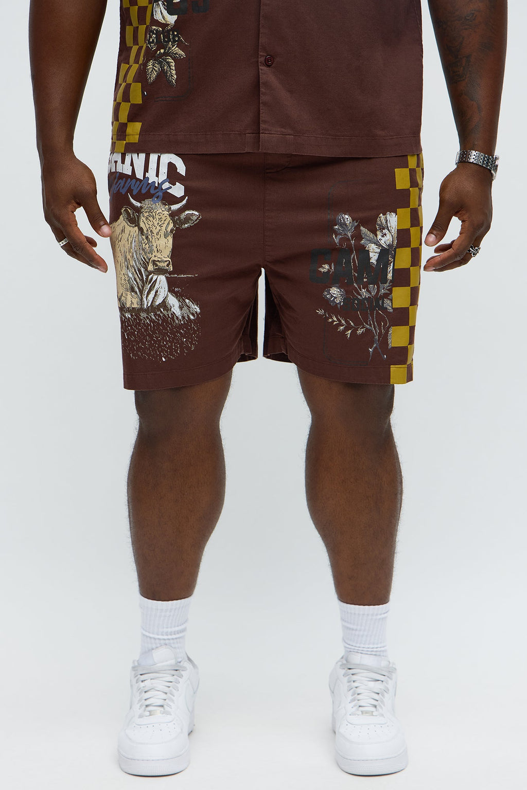 Groves Relaxed Drawstring Shorts - Dark Brown