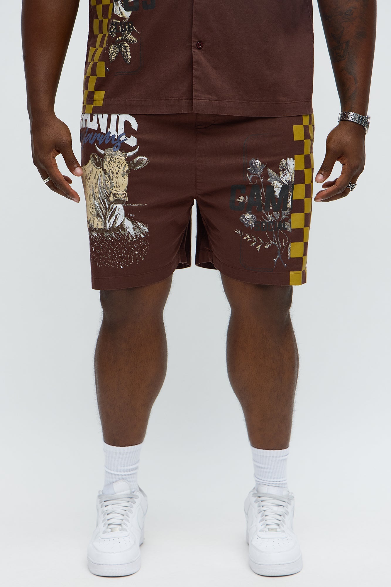 Groves Relaxed Drawstring Shorts - Dark Brown