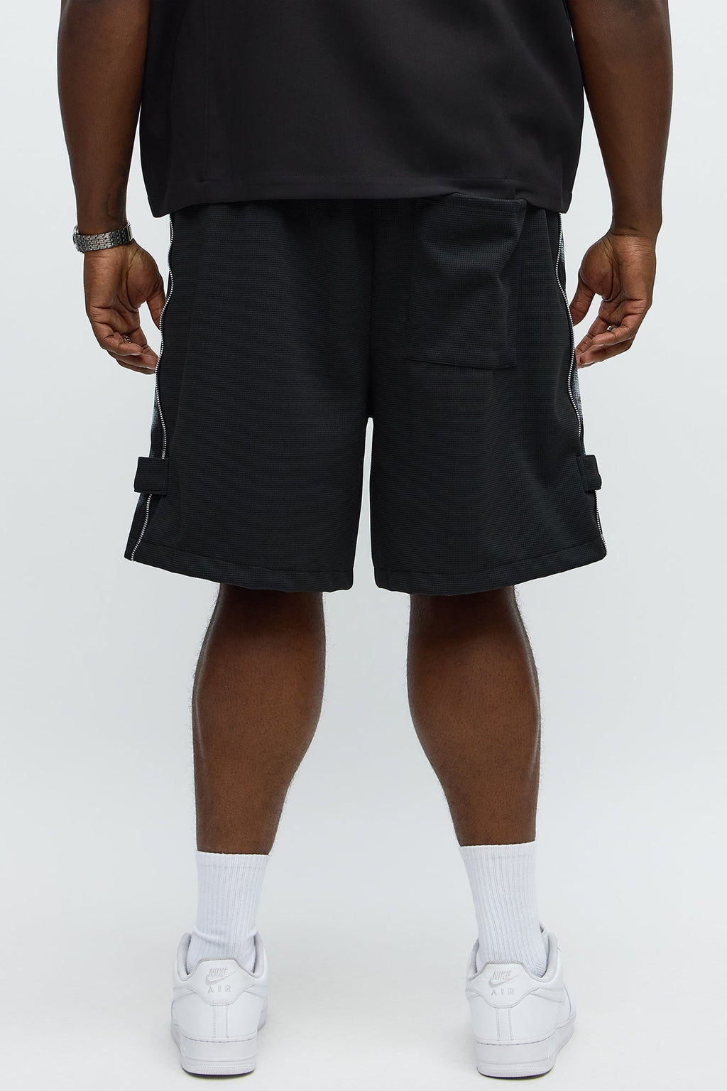 Relaxed Bright Stars Shorts - Black