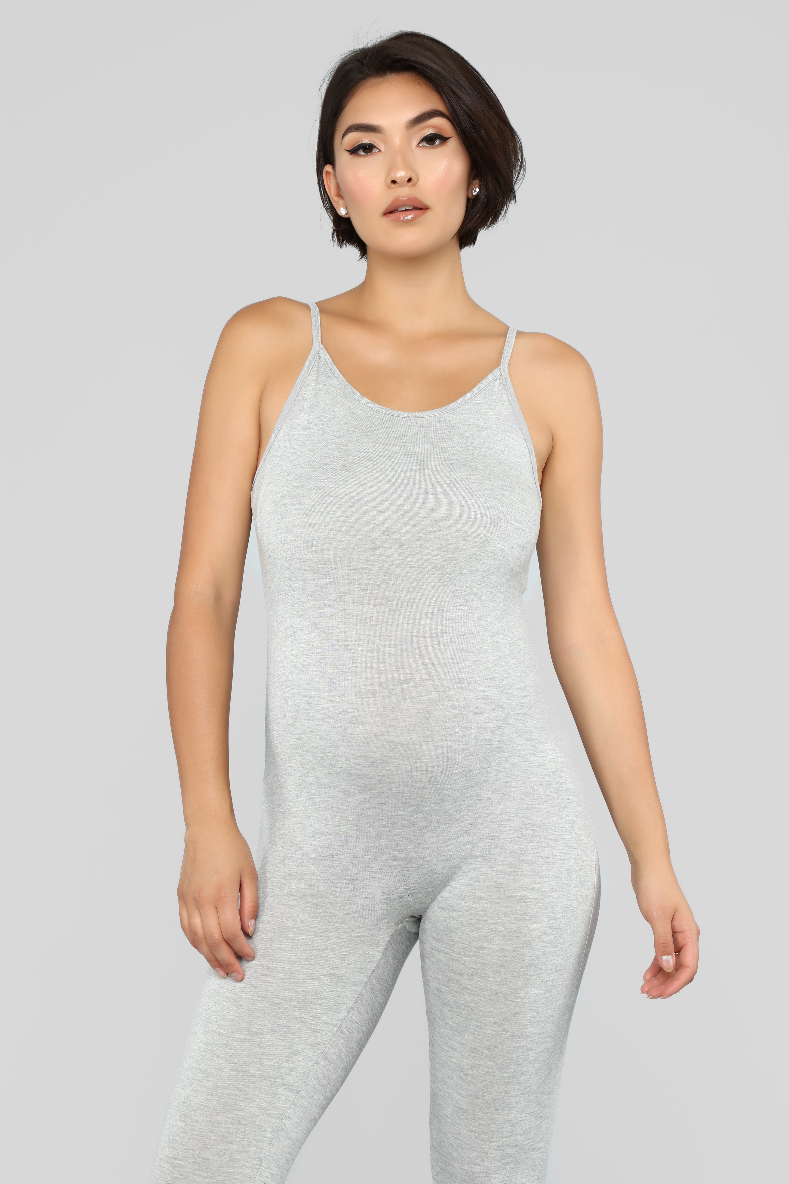 Nova Season Jumpsuit - Heather Grey