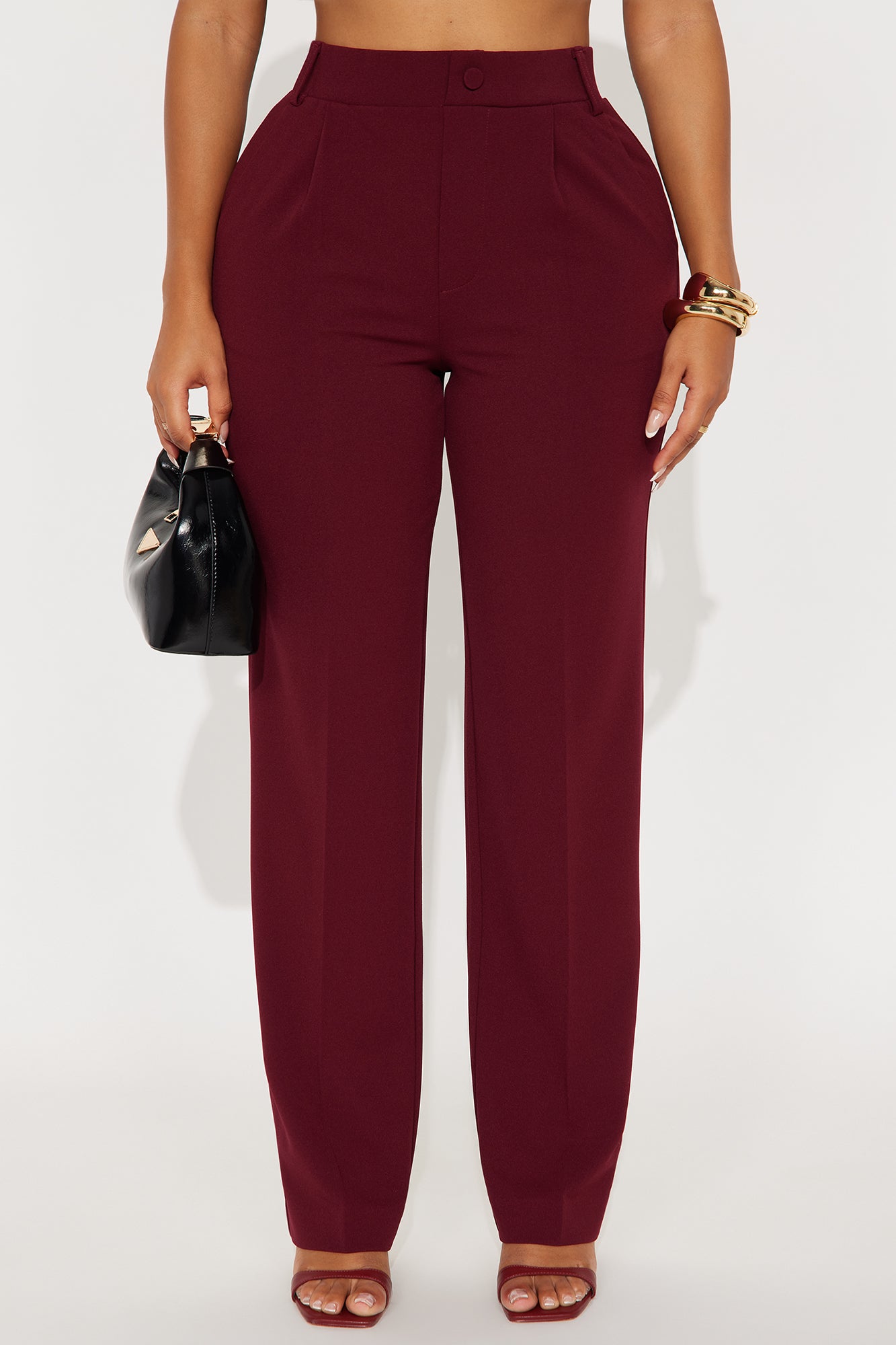 Mission Accomplished Trouser - Burgundy