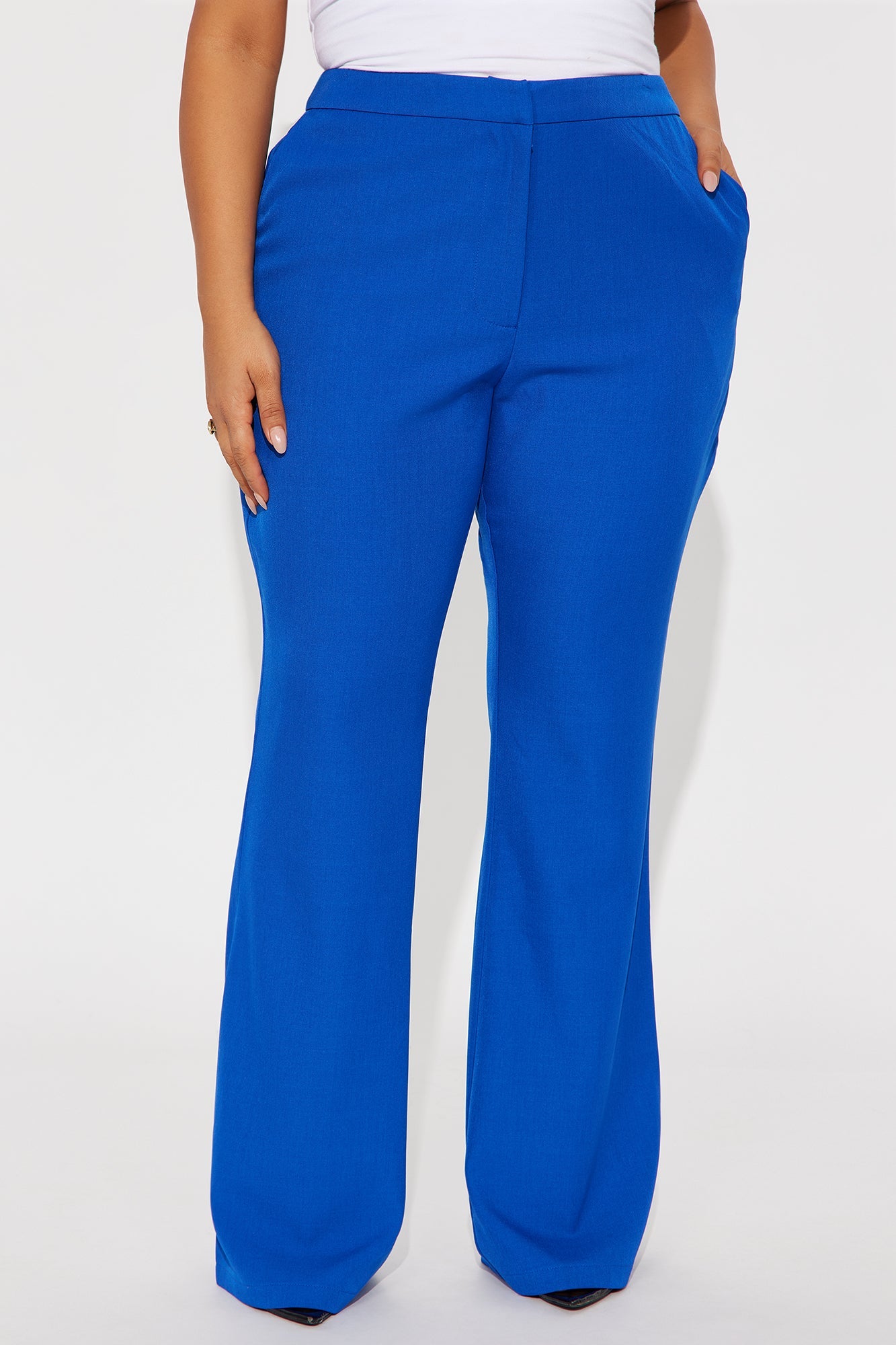 Breaking Even Flare Trouser - Royal