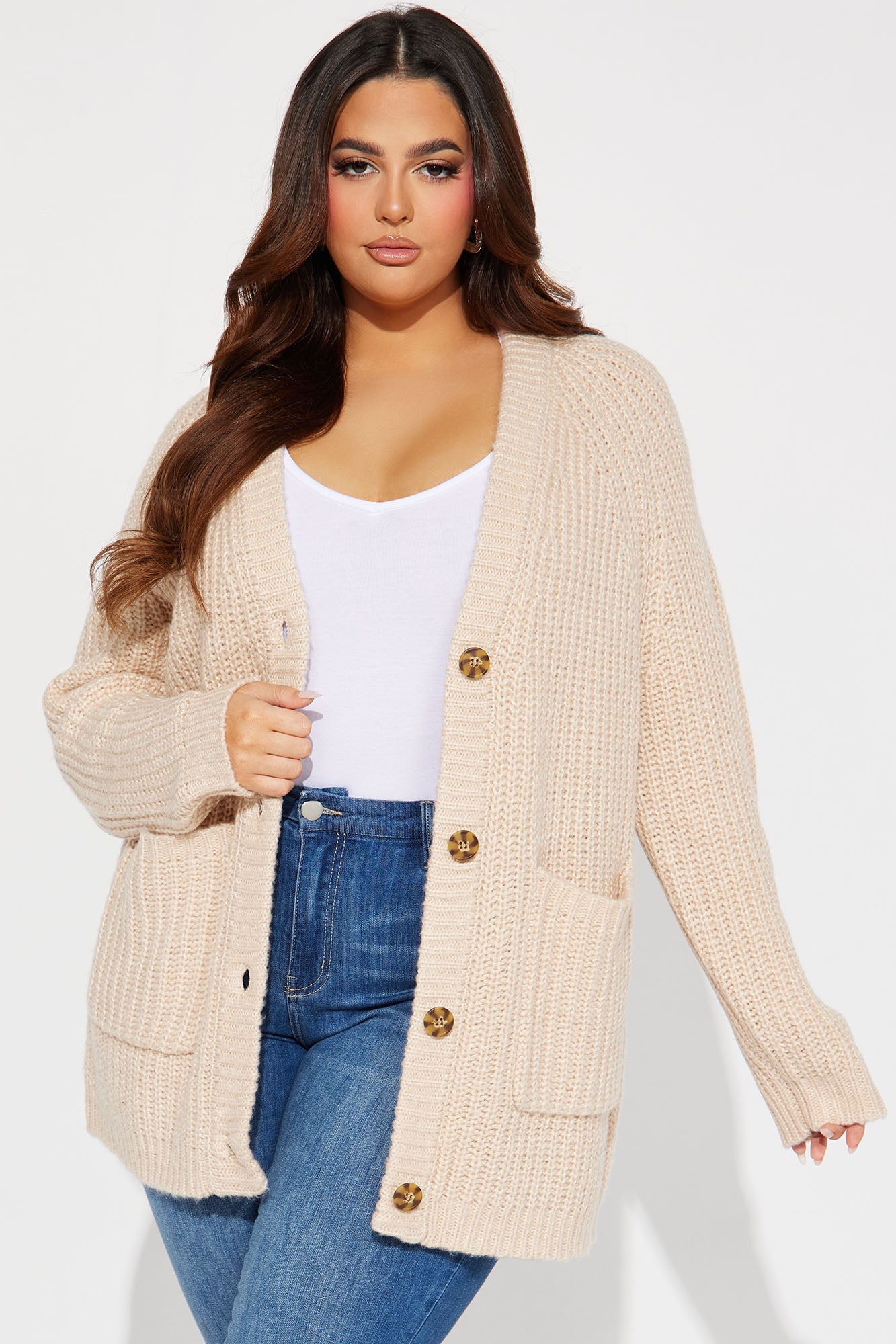 Taylee Cardigan - Sand