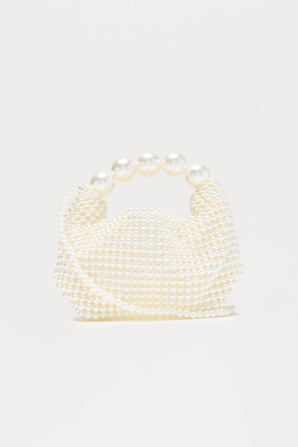 Sincerely Yours Pearl Clutch Handbag - Ivory