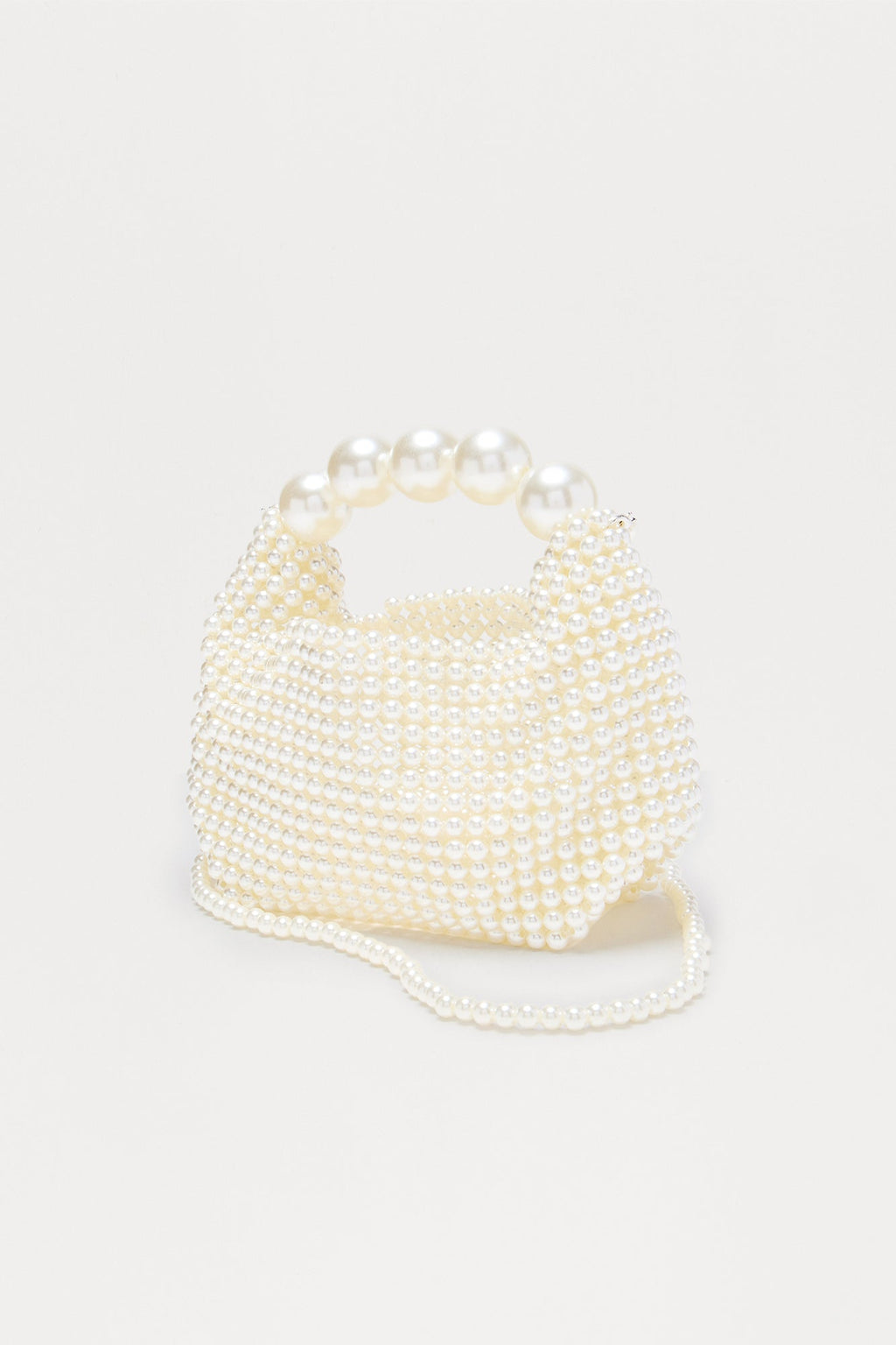 Sincerely Yours Pearl Clutch Handbag - Ivory