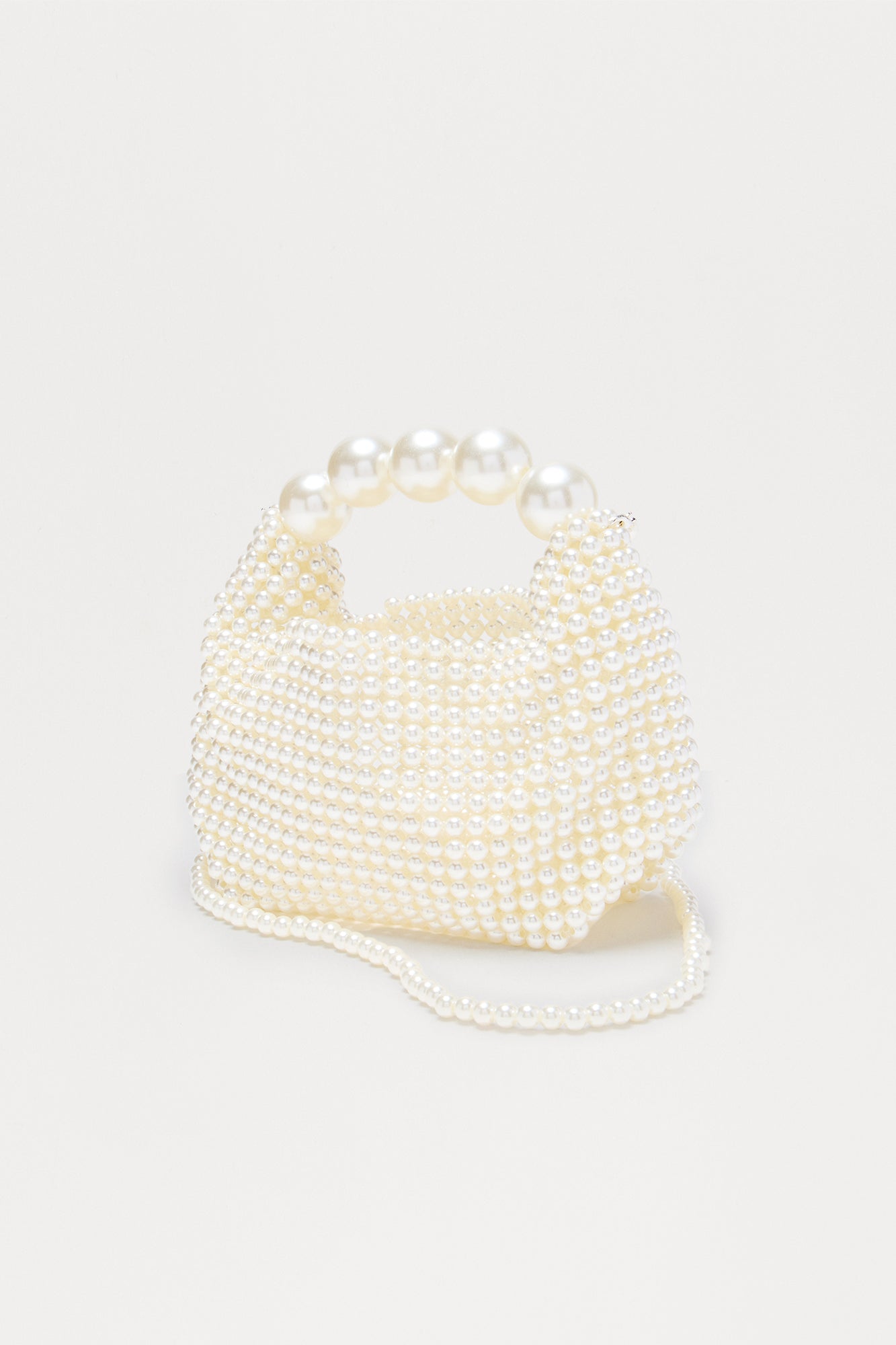 Sincerely Yours Pearl Clutch Handbag - Ivory