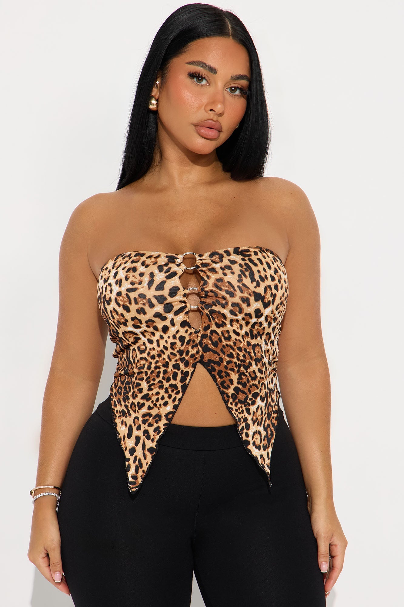 Lorena Leopard Tube Top - Leopard