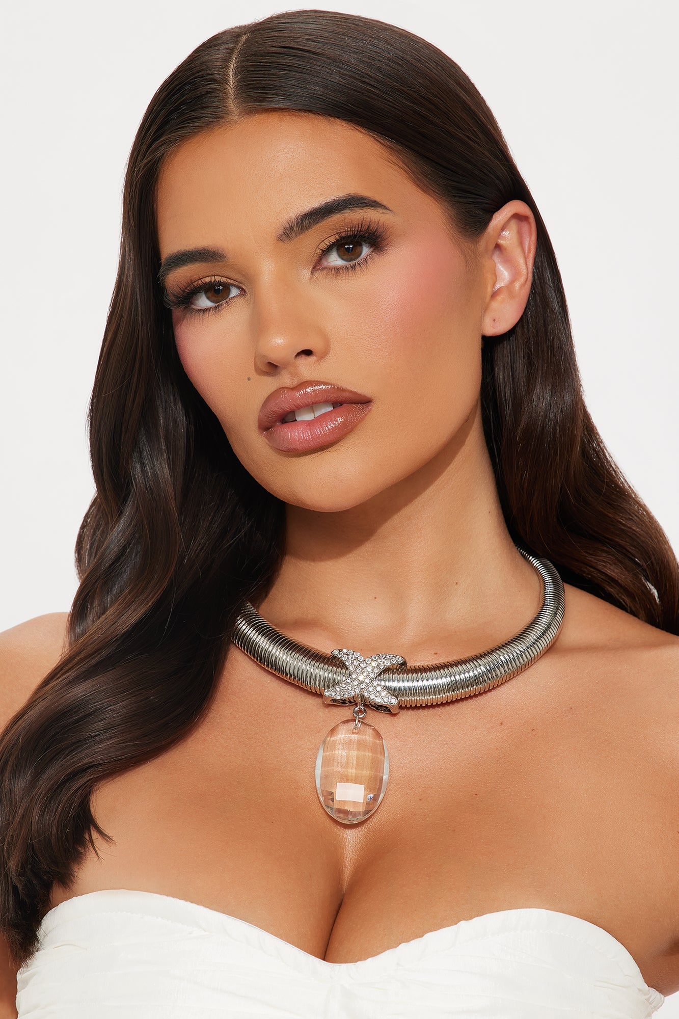 Always Best Jewel Pendant Necklace - Silver