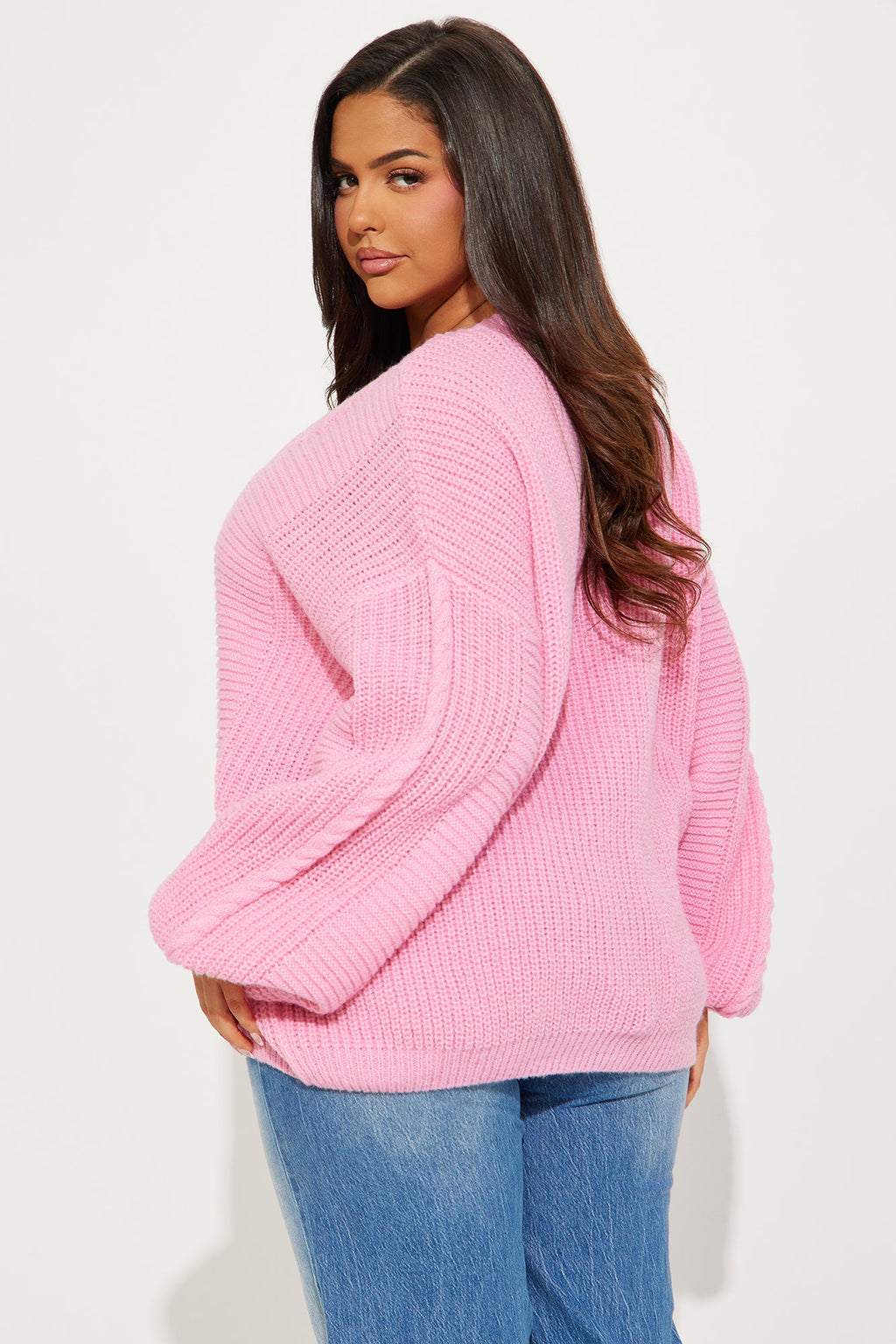 Couch Convo Cardigan - Pink
