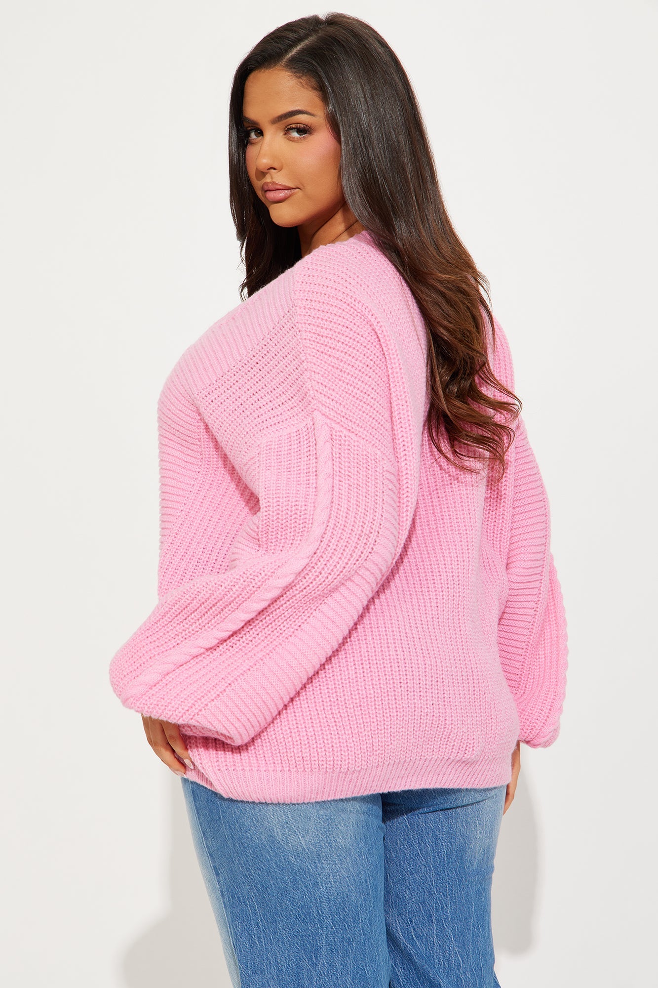 Couch Convo Cardigan - Pink