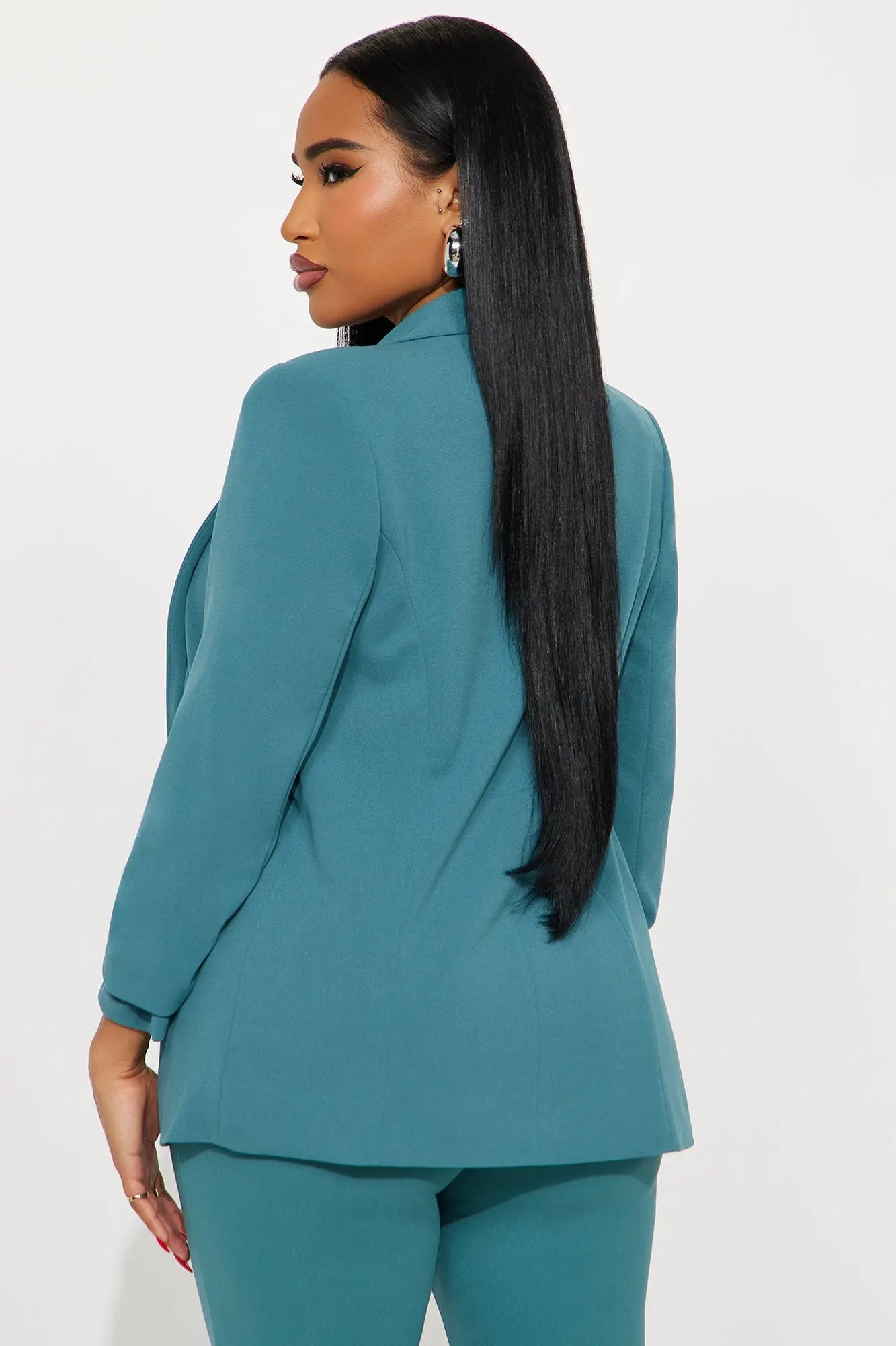 The Celine Blazer - Jade 
