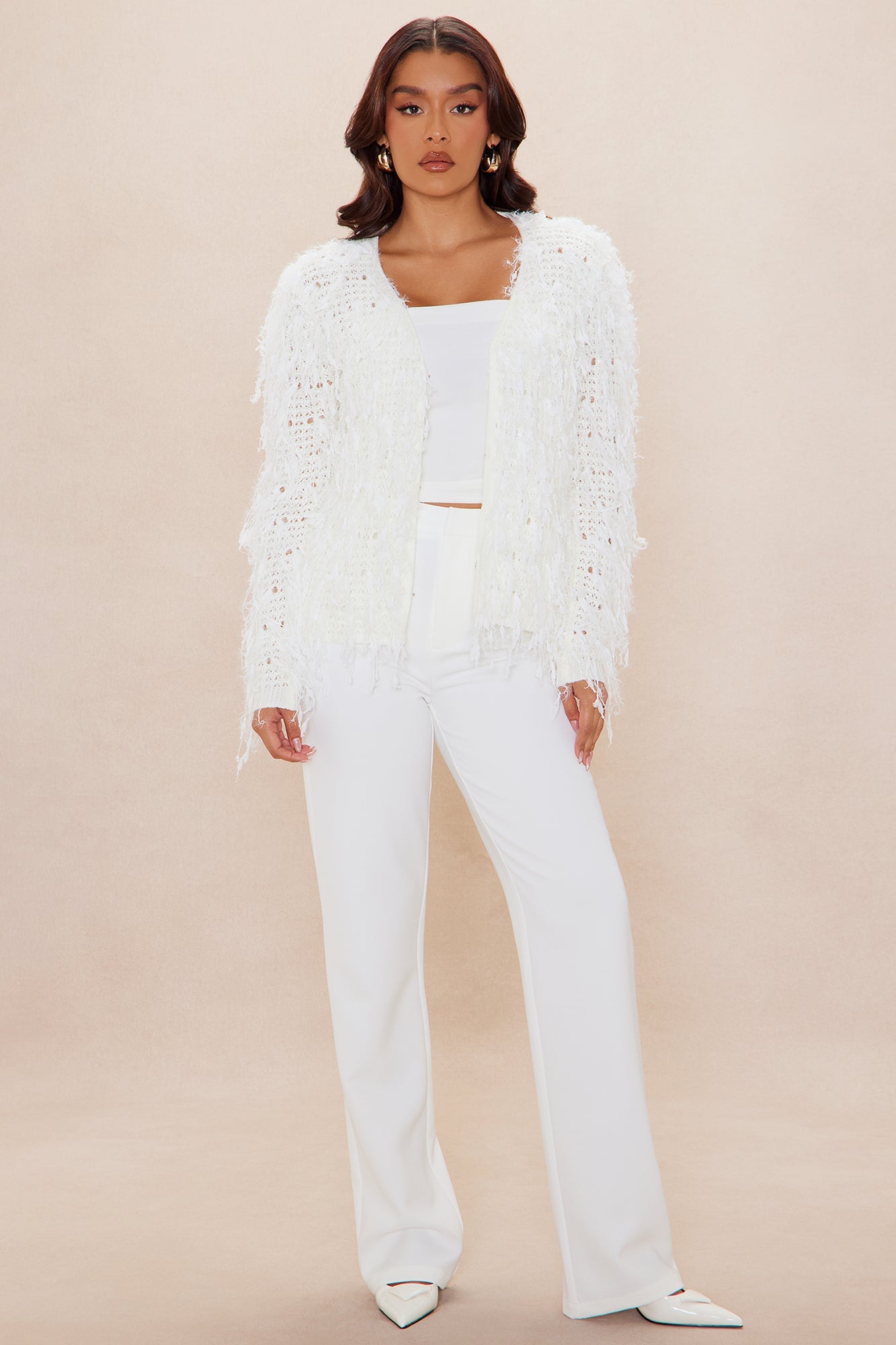 Keeping Warm Cardigan - Off White