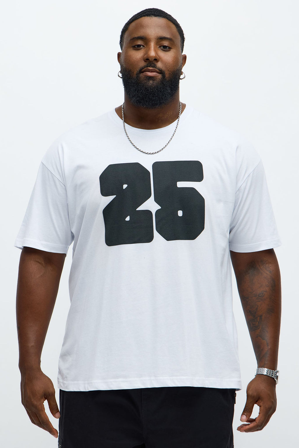 Athletic 25 Short Sleeve Tee - White