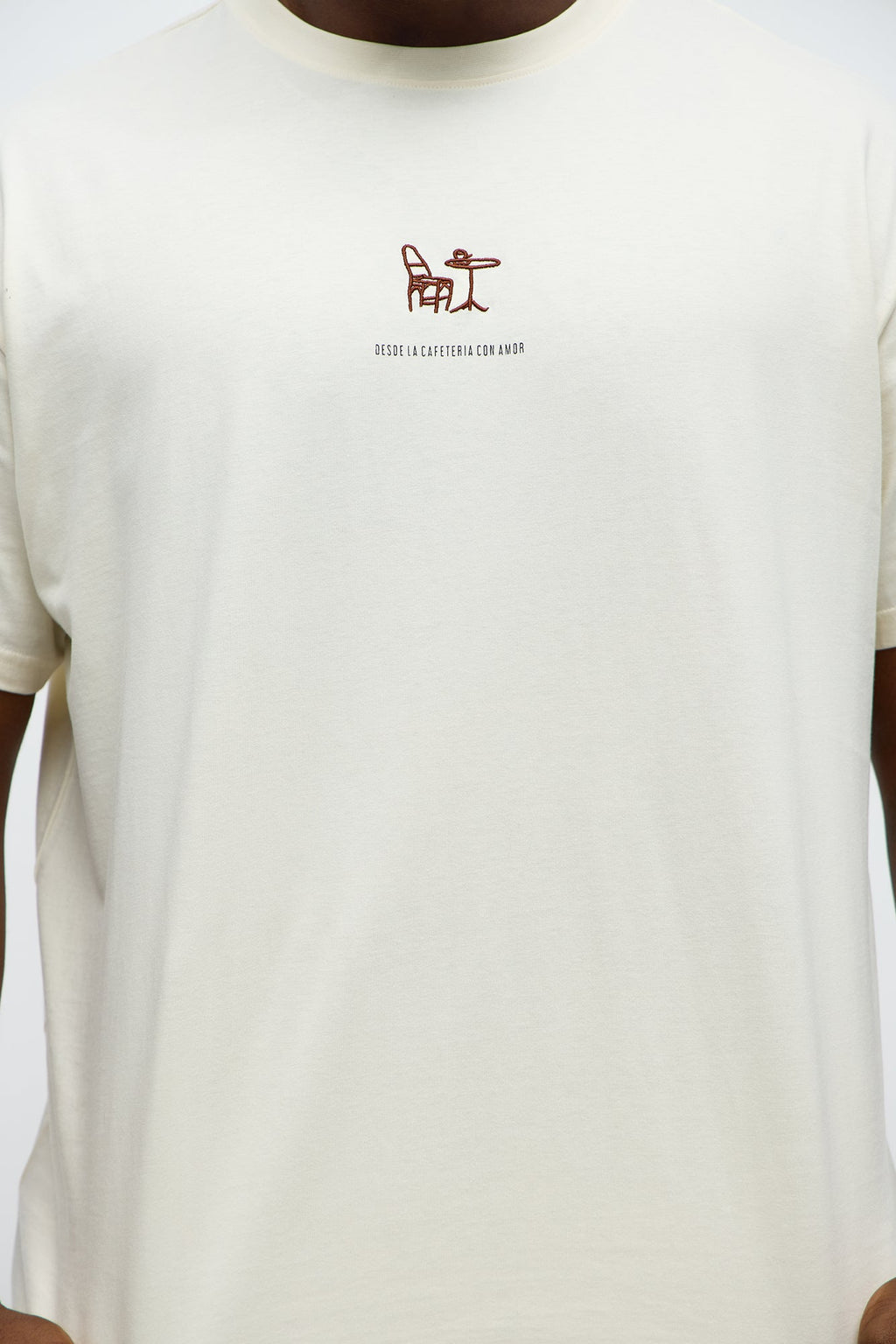 Fresh Coffee Short Sleeve Tee - Cream