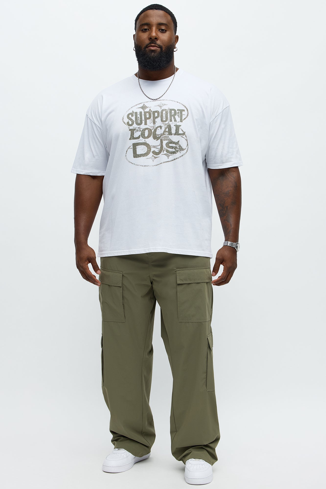Support Local DJs Short Sleeve Tee - White