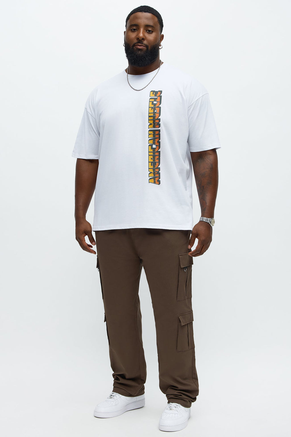 American Muscle 69 Short Sleeve Tee - White