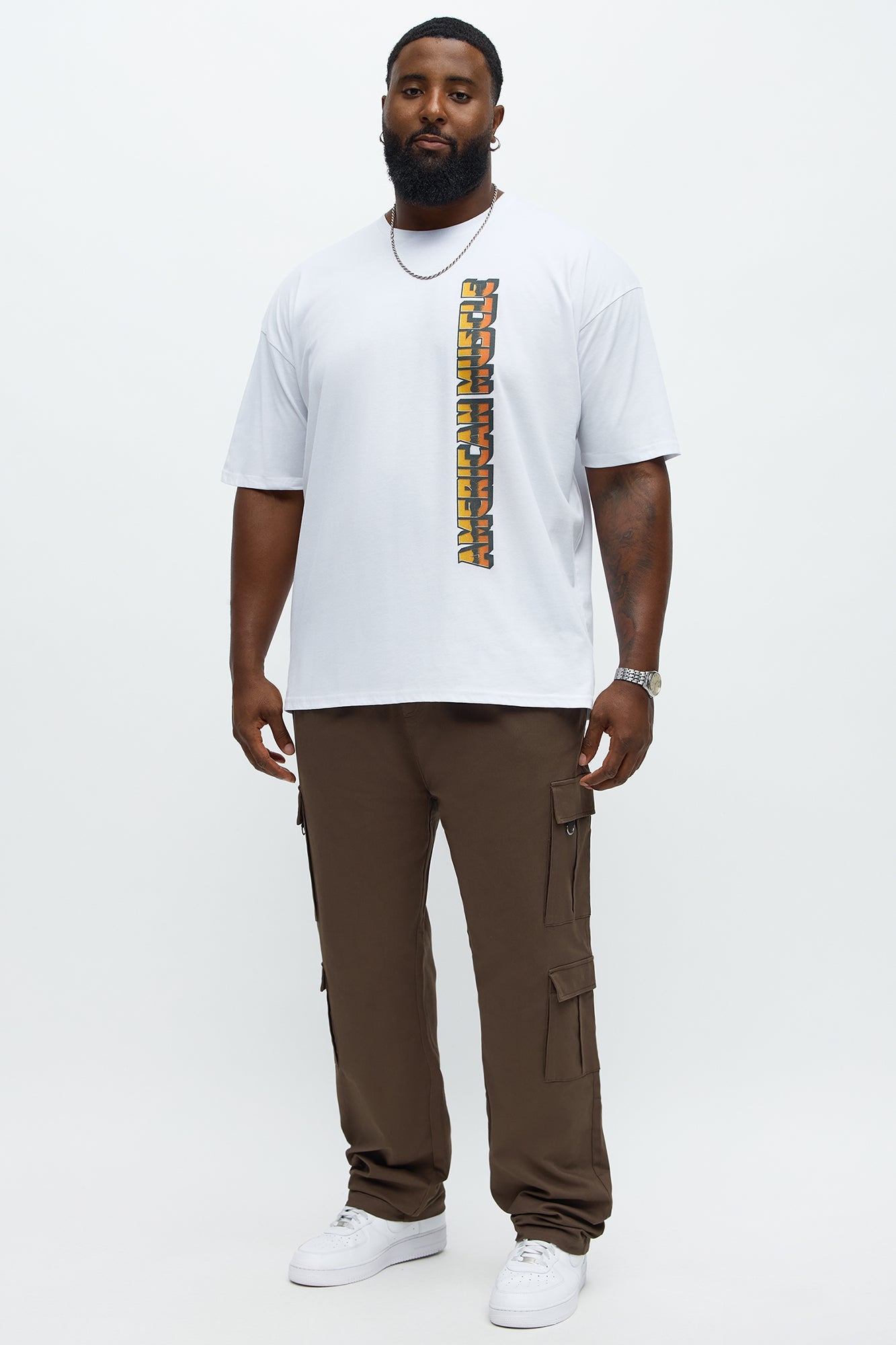 American Muscle 69 Short Sleeve Tee - White