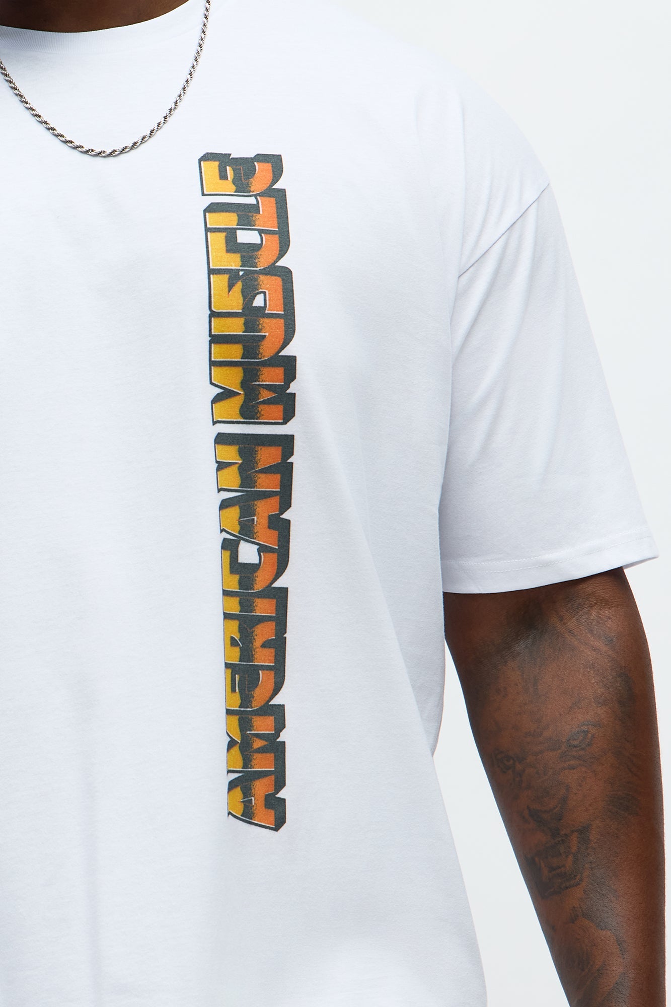 American Muscle 69 Short Sleeve Tee - White