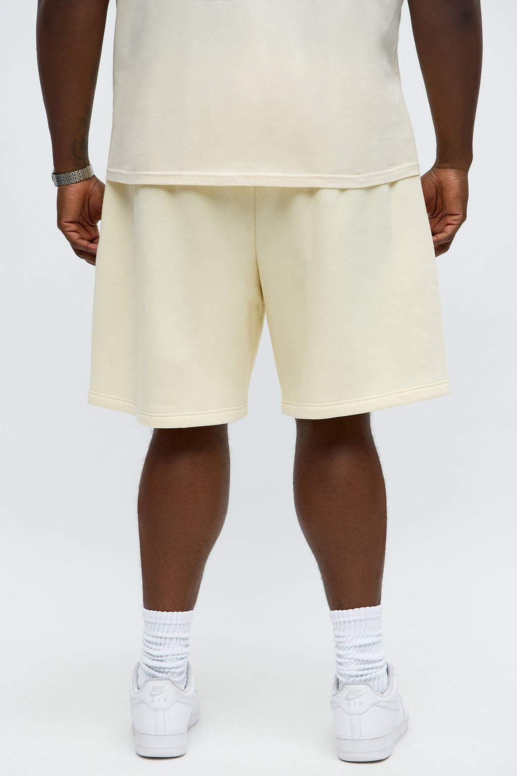 Sinners Club Sweatshort - Cream