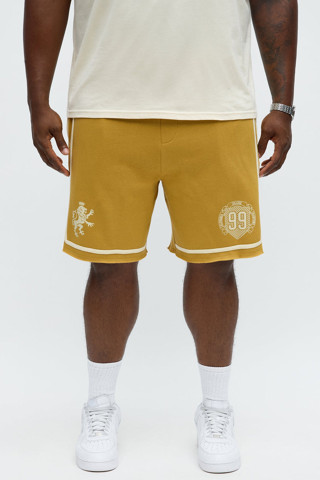 Los Angeles Royality Sweatshort - Yellow/combo