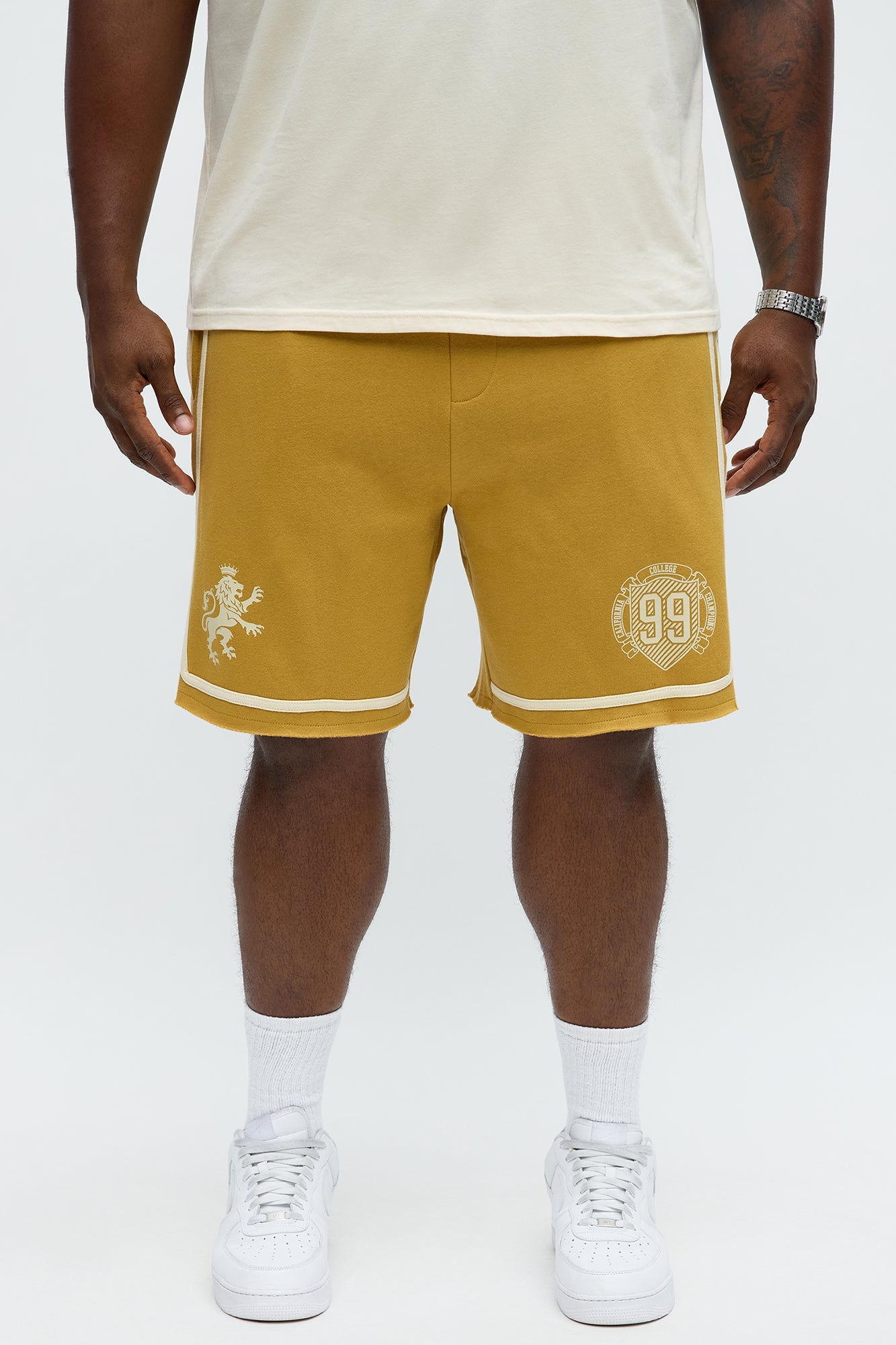 Los Angeles Royality Sweatshort - Yellow/combo
