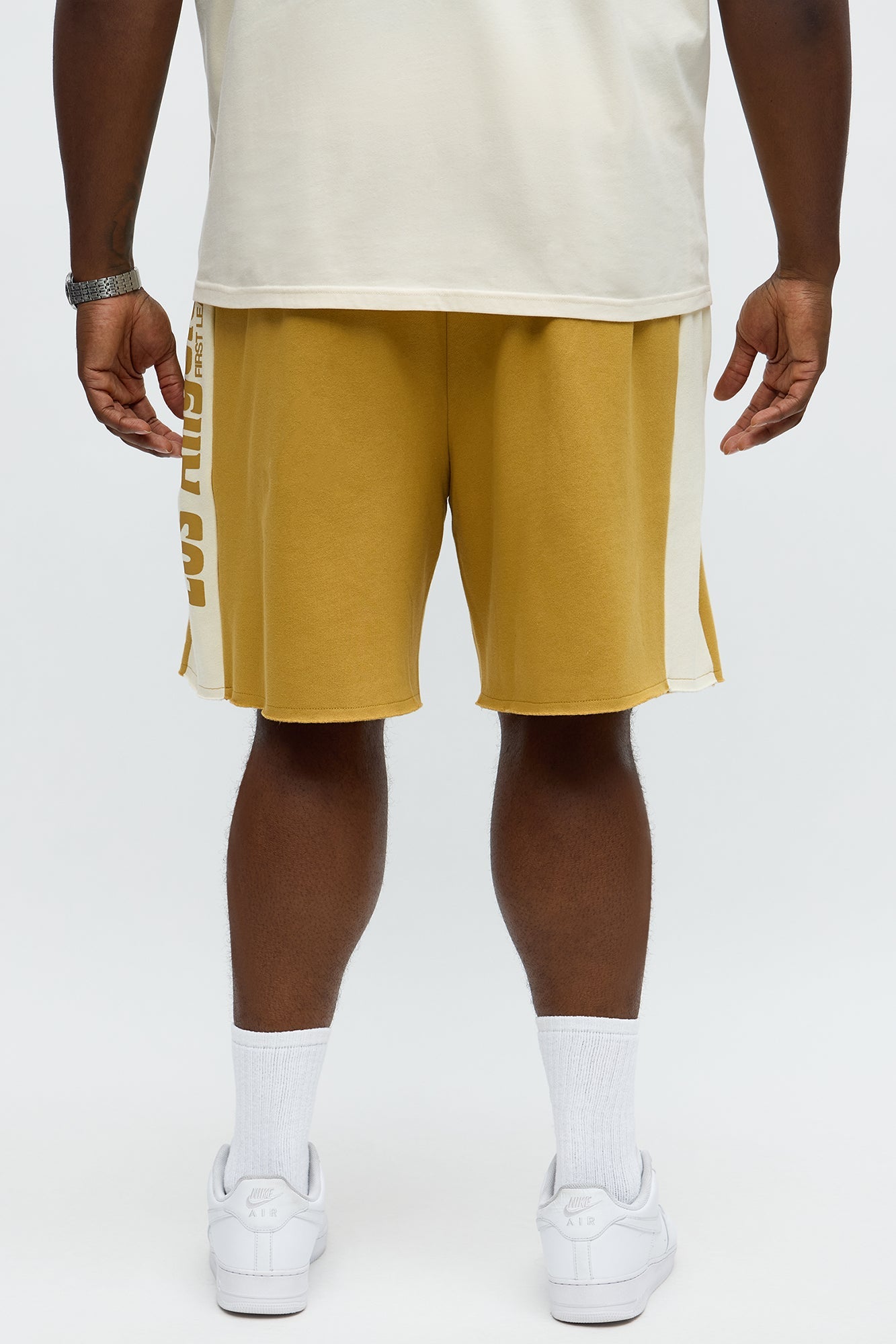 Los Angeles Royality Sweatshort - Yellow/combo