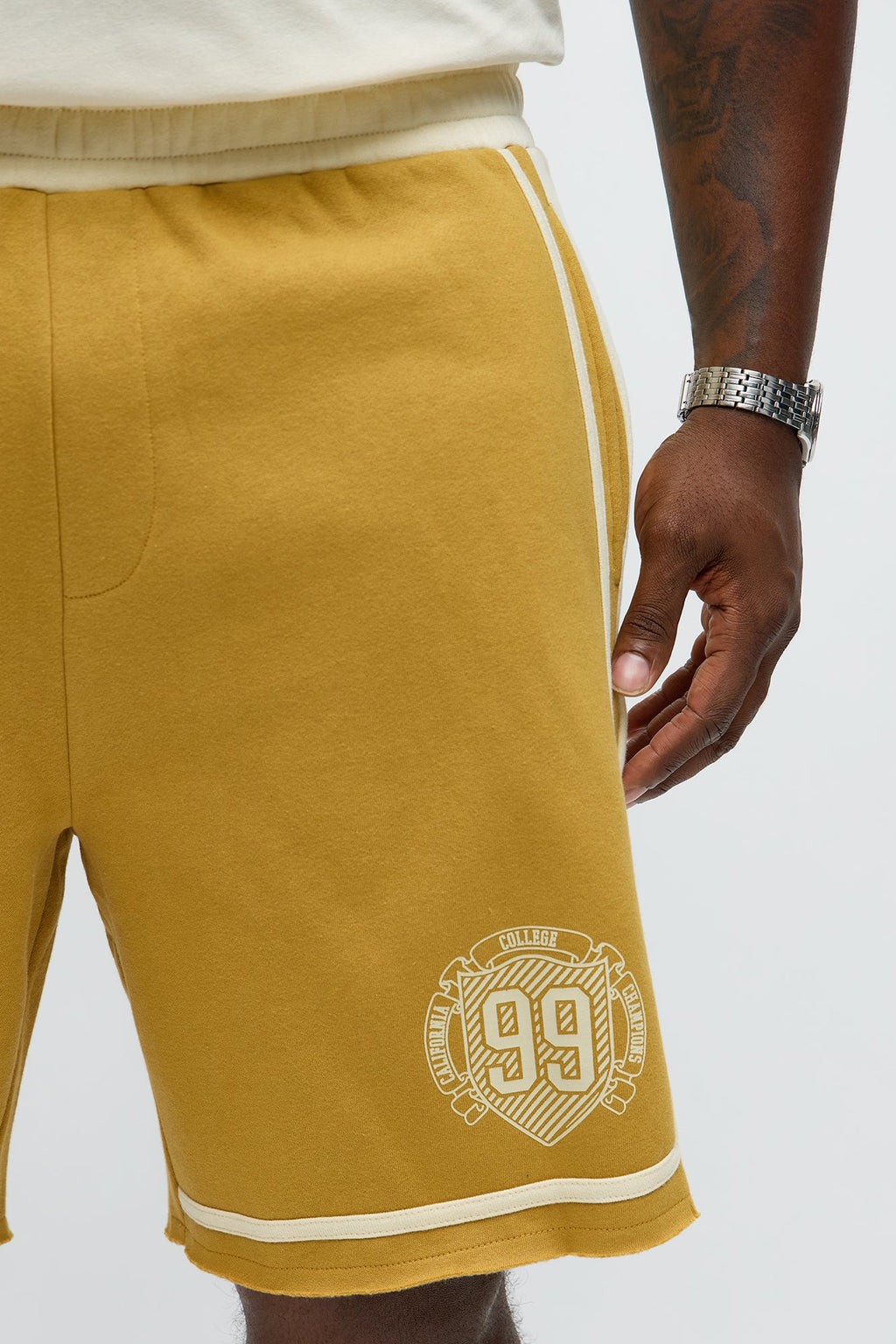 Los Angeles Royality Sweatshort - Yellow/combo