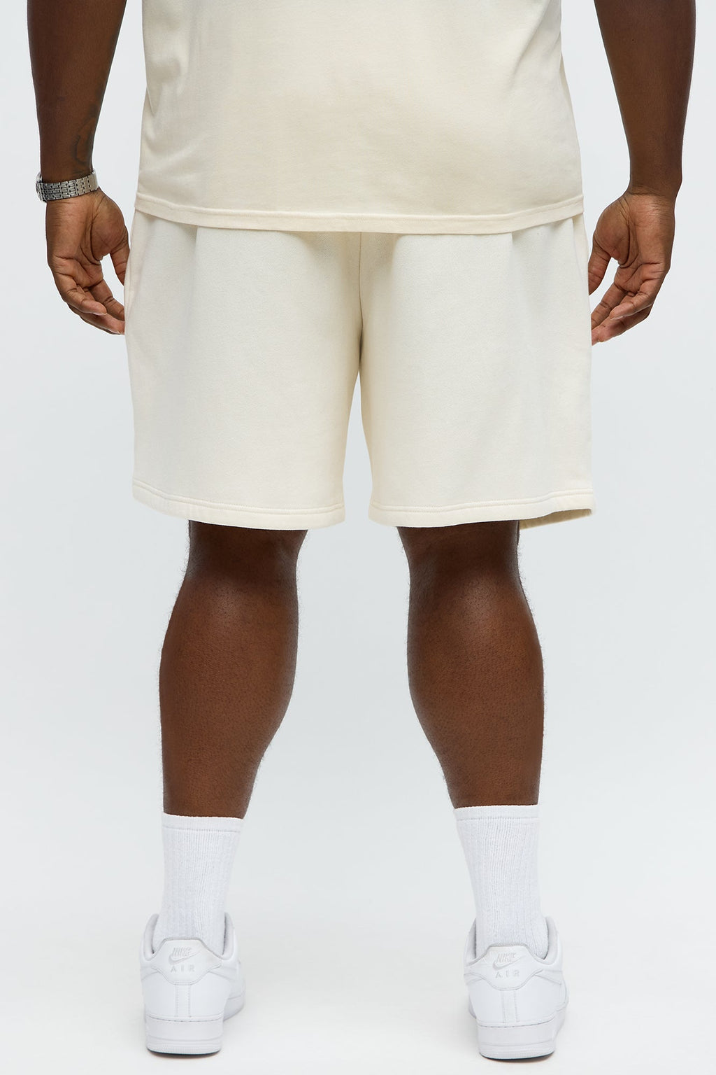 Big Saints Sweatshort - Cream