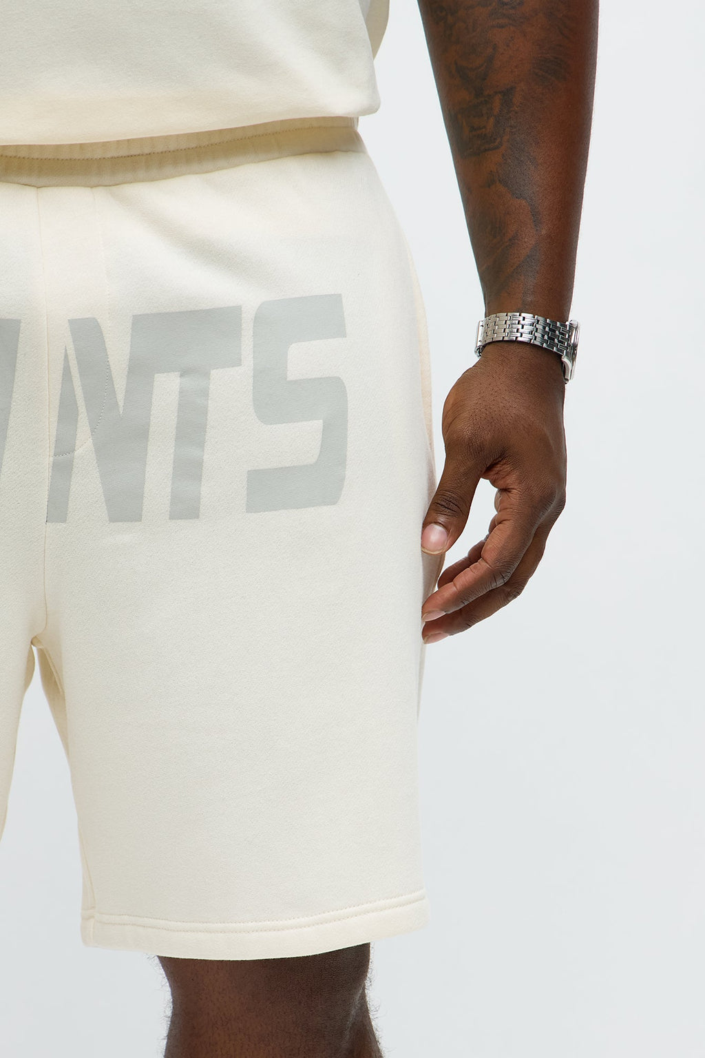 Big Saints Sweatshort - Cream