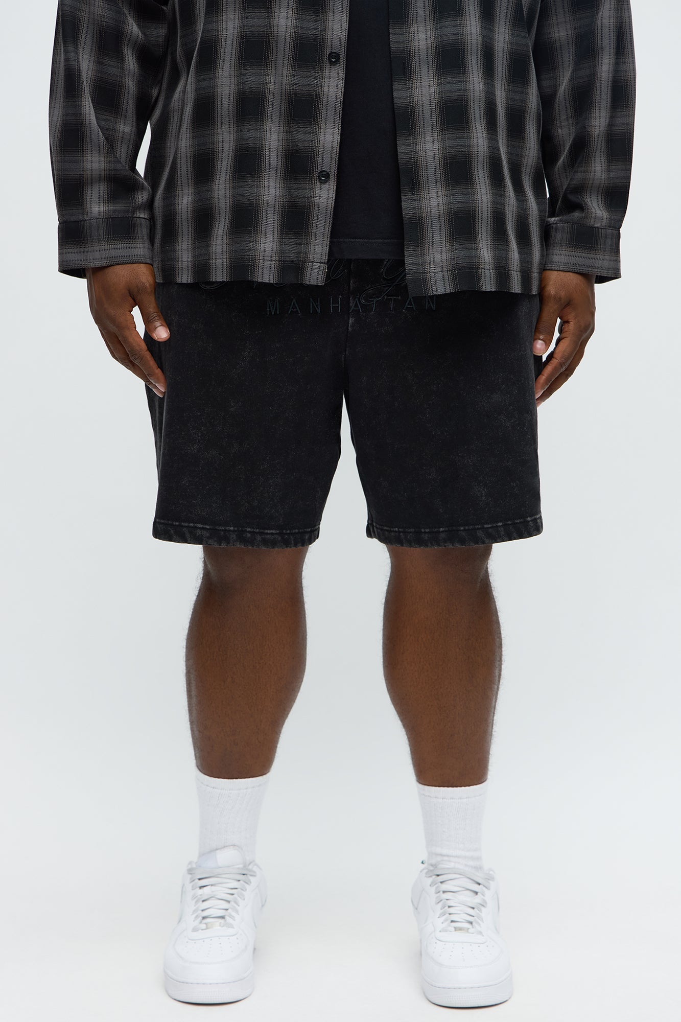 New York Manhattan Sweatshort - Black