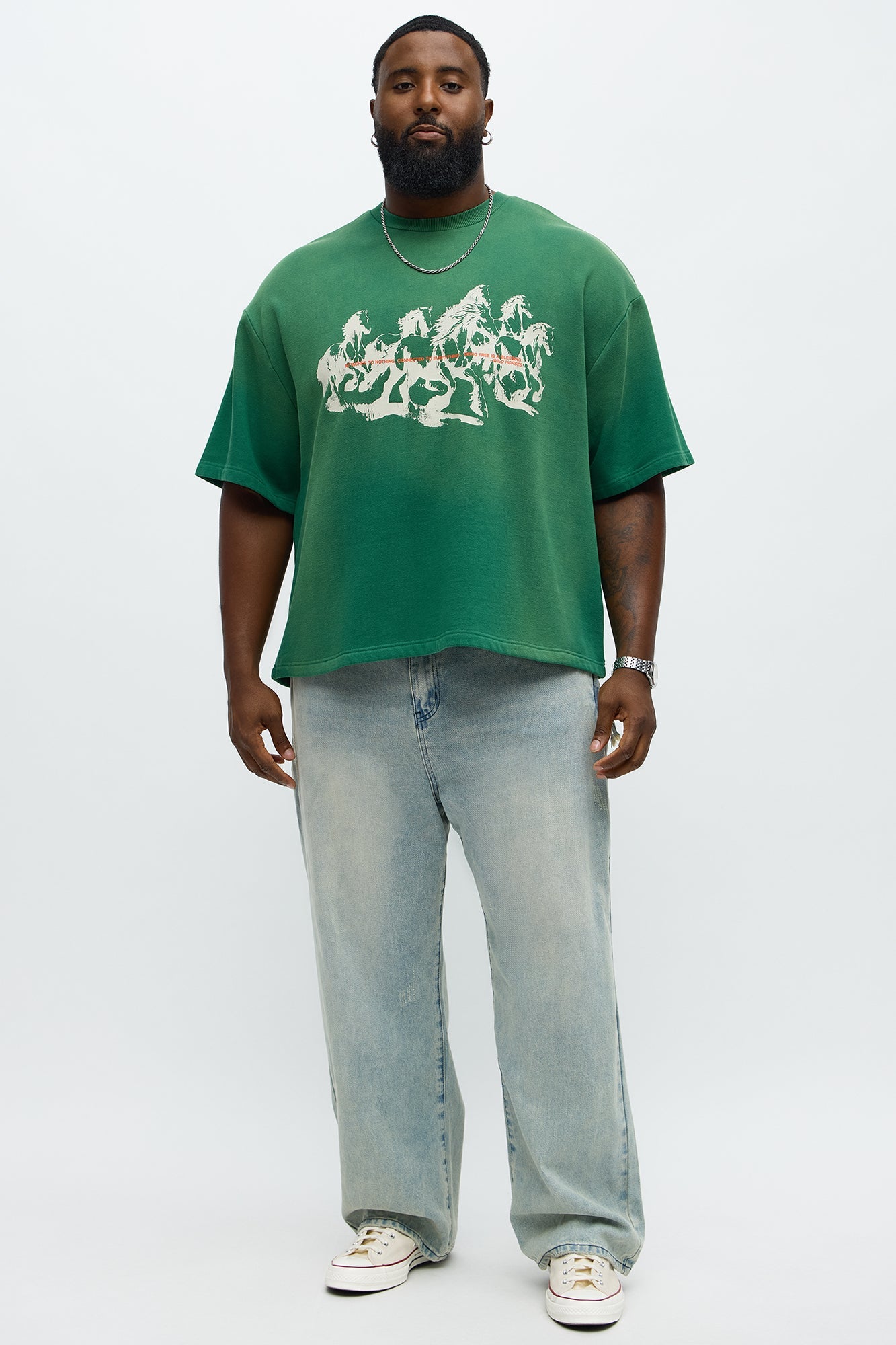 Tyson Wild Blessings Short Sleeve Tee - Green