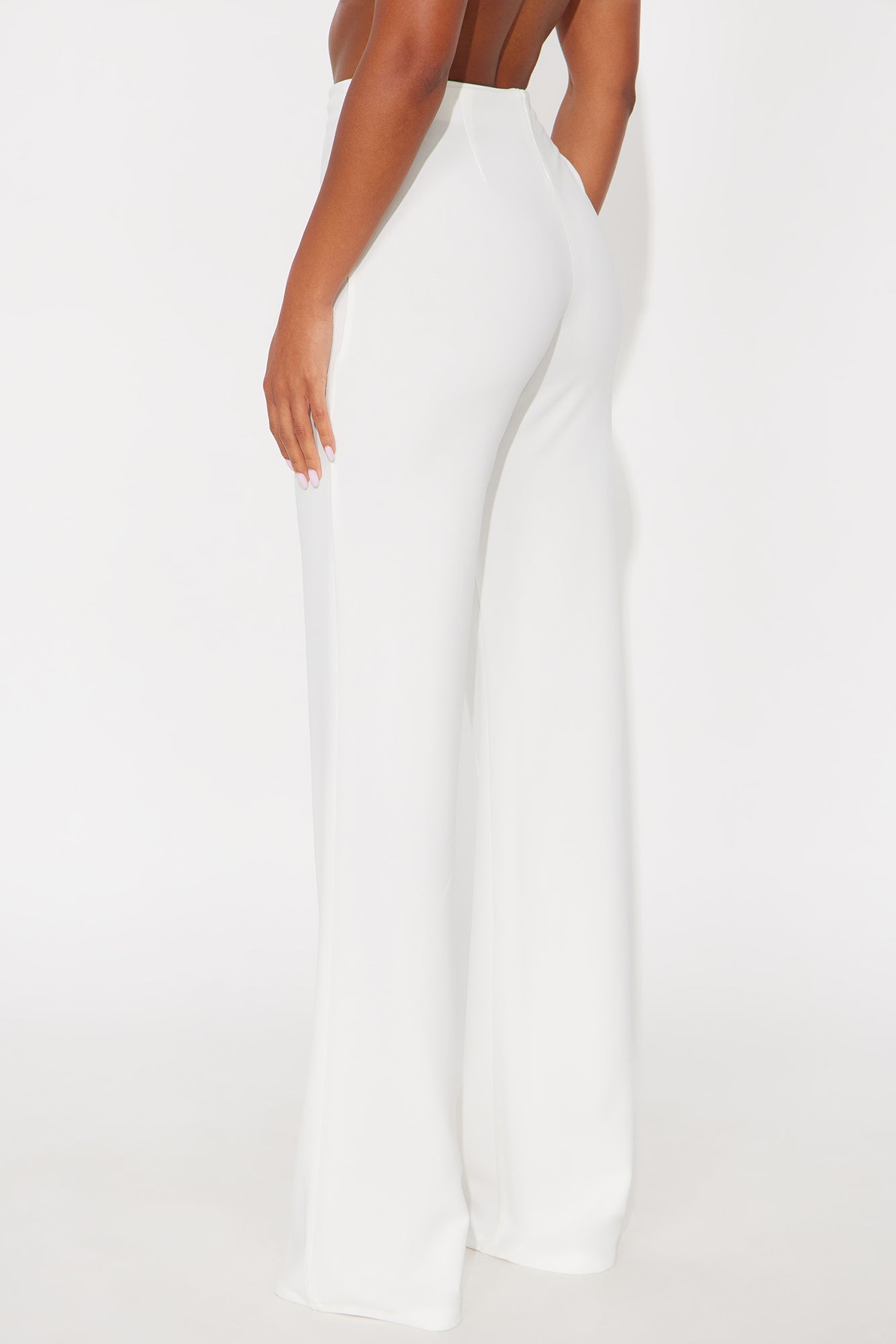 Tall Victoria High Waisted Dress Pants - Ivory