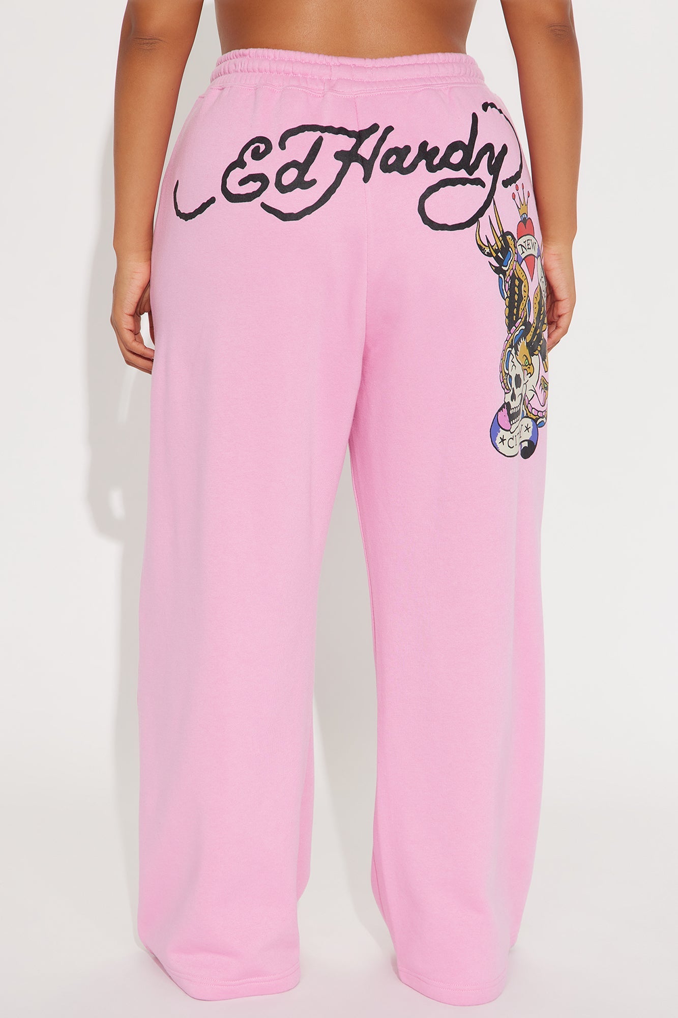 Ed Hardy New York Eagle Pant - Pink