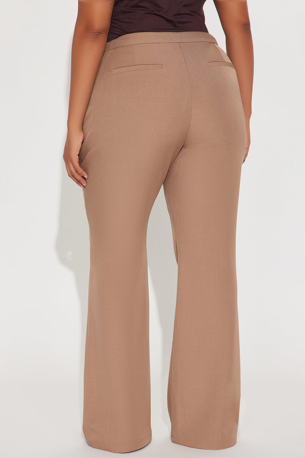 Breaking Even Flare Trouser - Chestnut