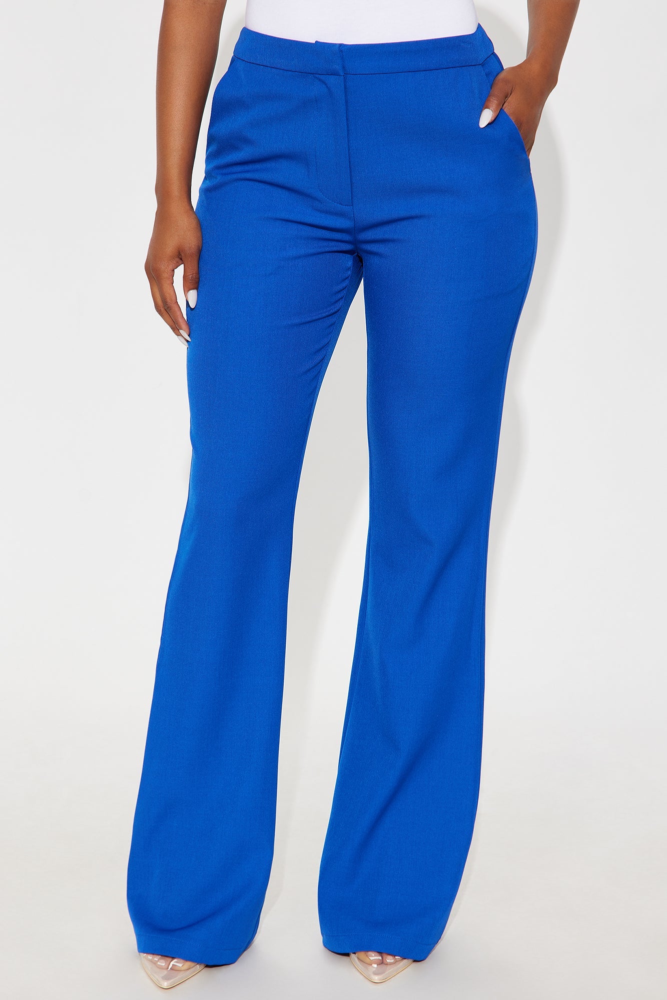 Breaking Even Flare Trouser - Royal