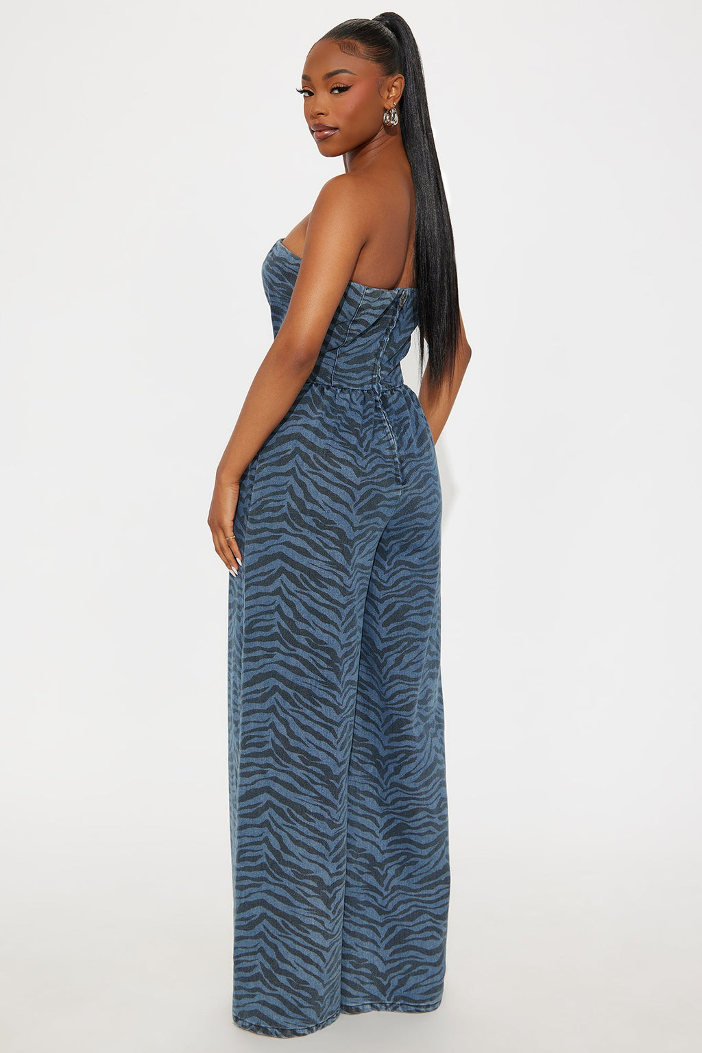 Wild Soul Denim Jumpsuit - Medium Wash