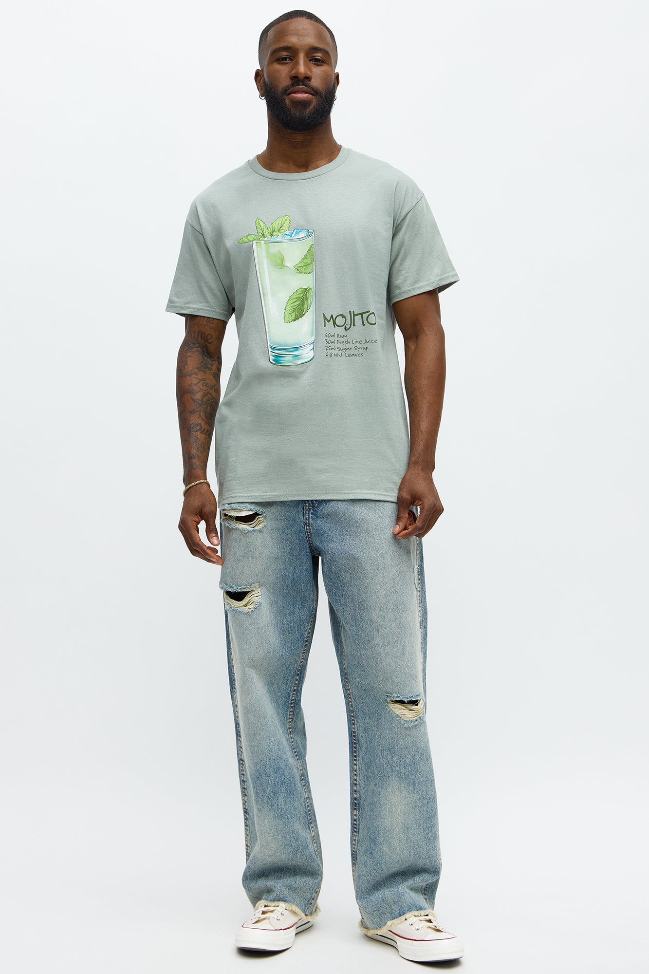 Mojito Short Sleeve Tee - Sage