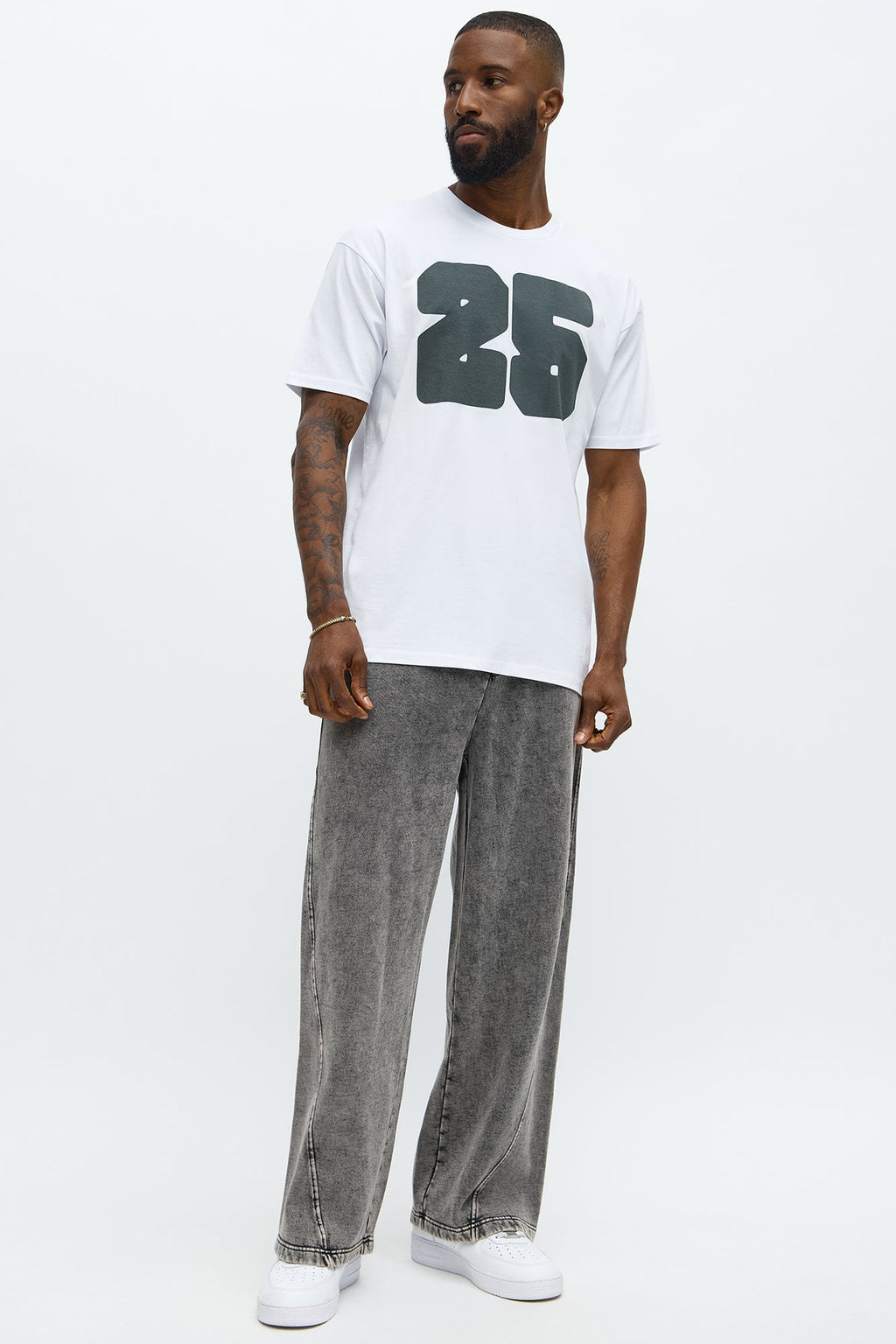 Athletic 25 Short Sleeve Tee - White