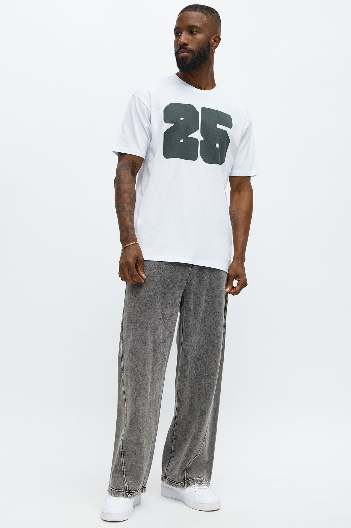 Athletic 25 Short Sleeve Tee - White