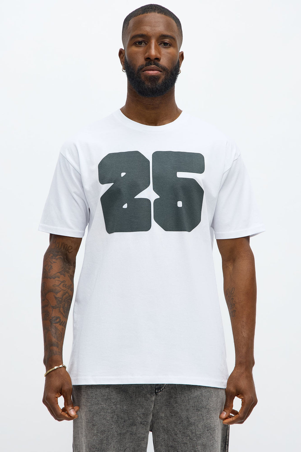 Athletic 25 Short Sleeve Tee - White