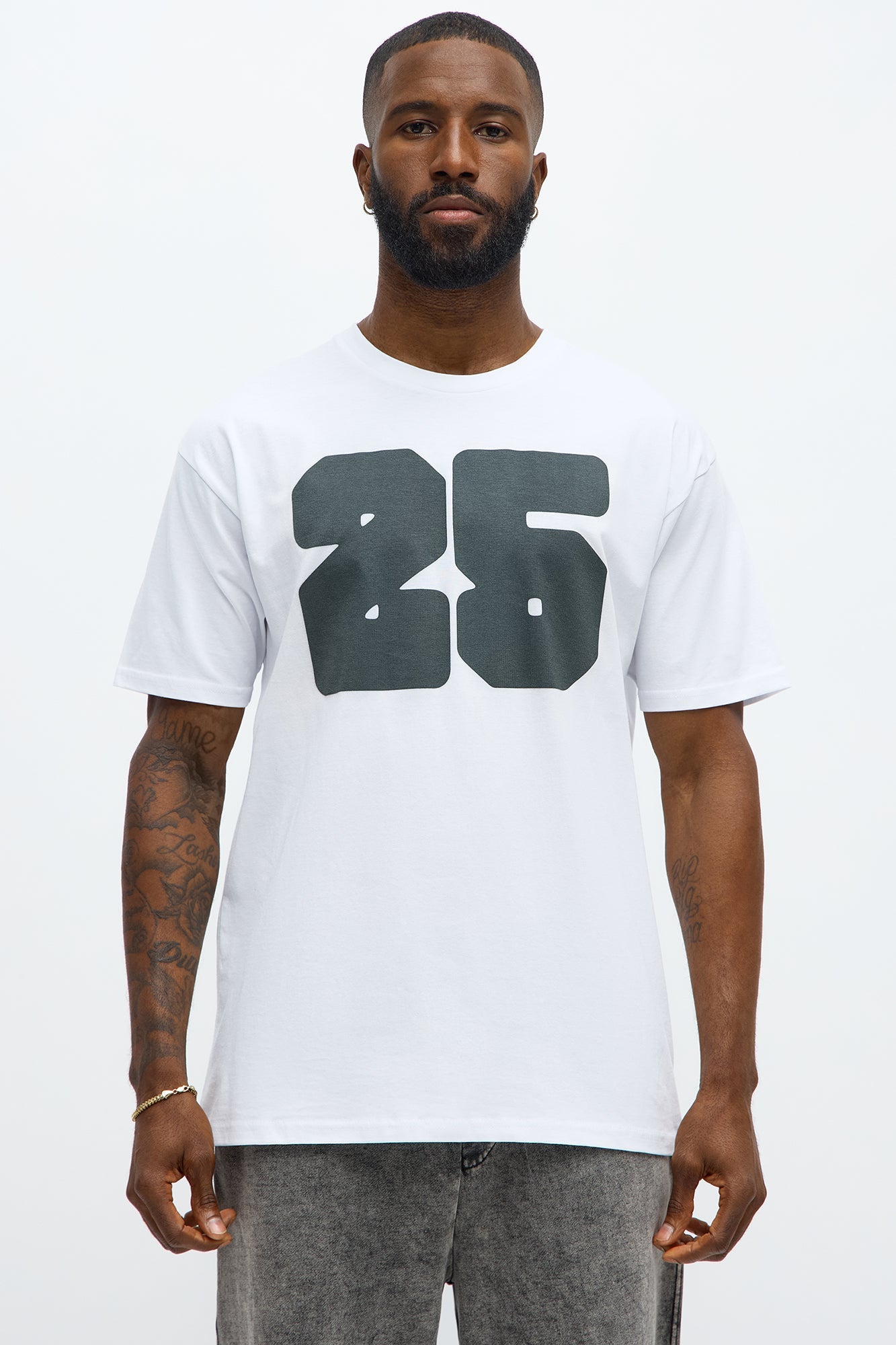 Athletic 25 Short Sleeve Tee - White