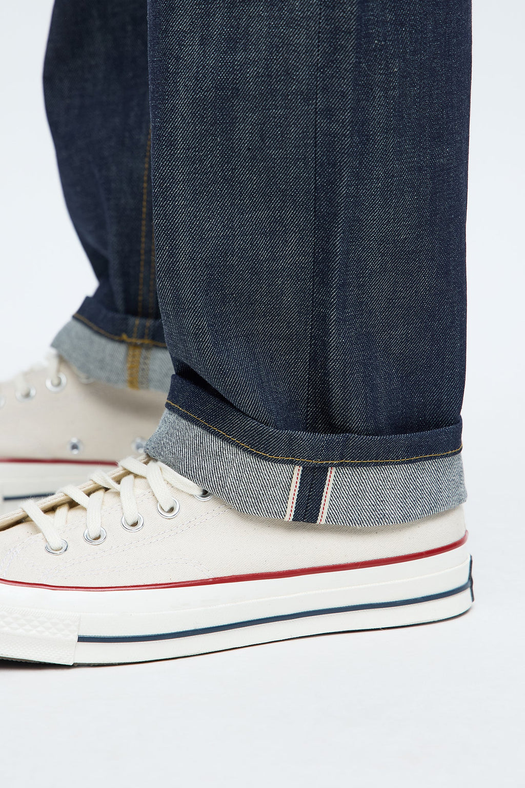 Straight Raw Selvedge Jeans - Indigo